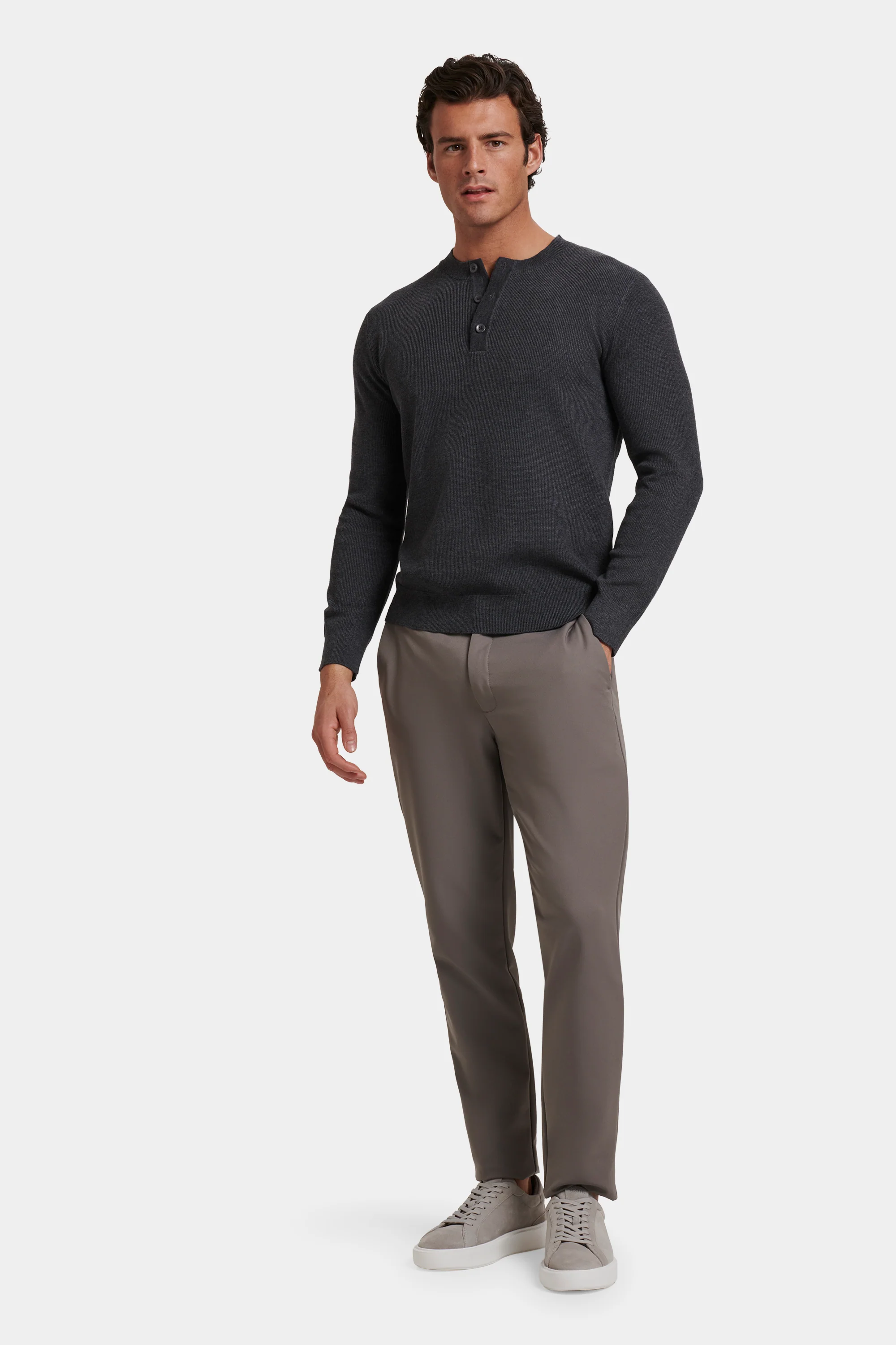 THE BARNA HENLEY SWEATER - Image 2