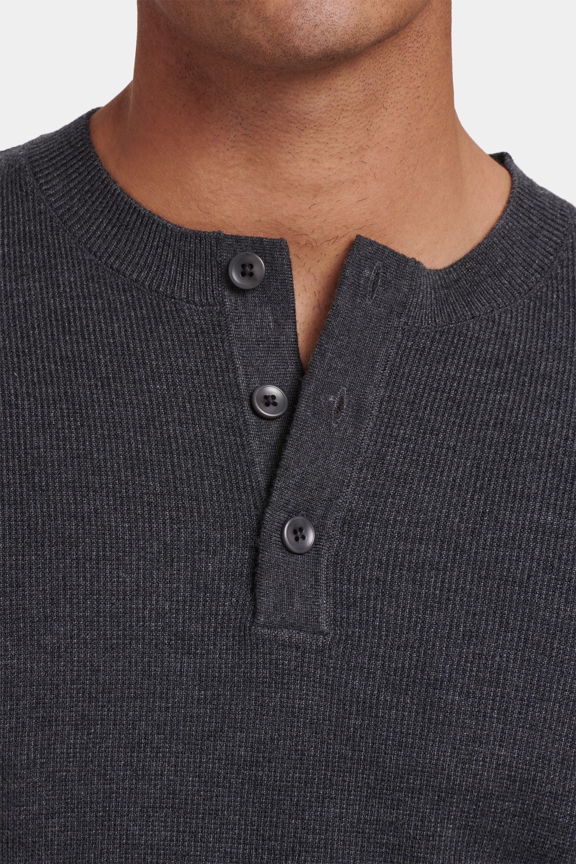 THE BARNA HENLEY SWEATER - Image 3