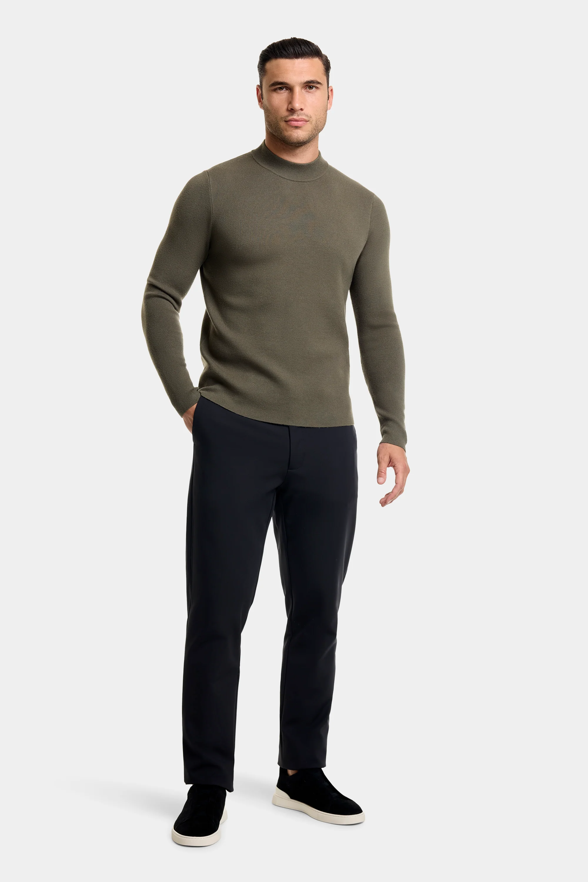 THE COMO MOCK NECK SWEATER - Image 6