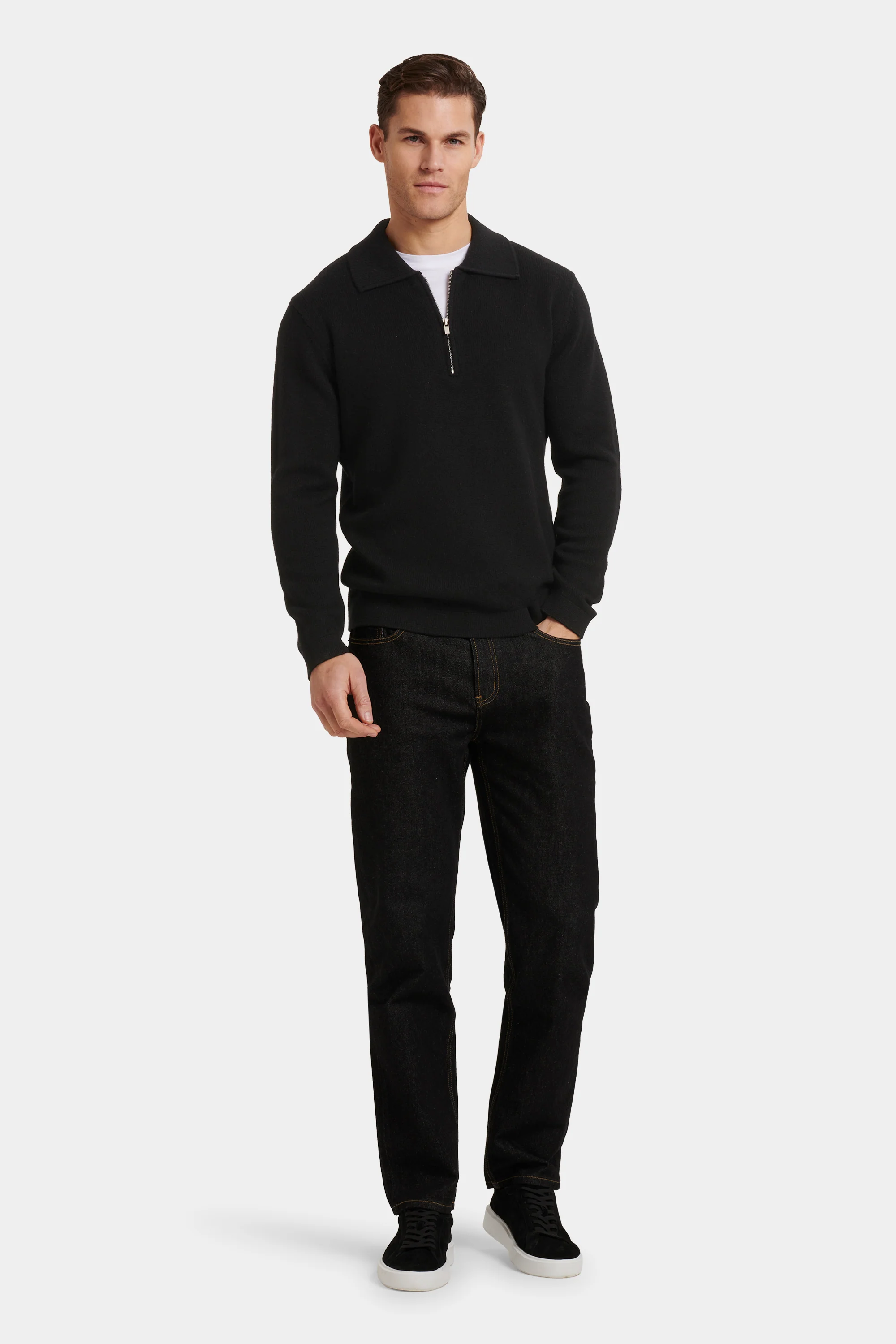 THE COMPONE QUARTER ZIP POLO - Image 13