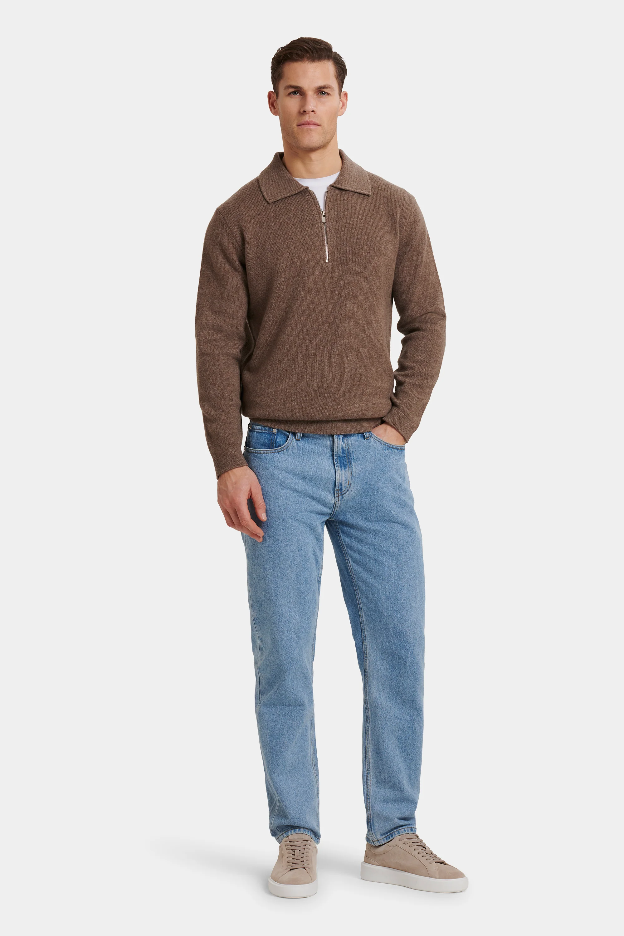 THE COMPONE QUARTER ZIP POLO - Image 4