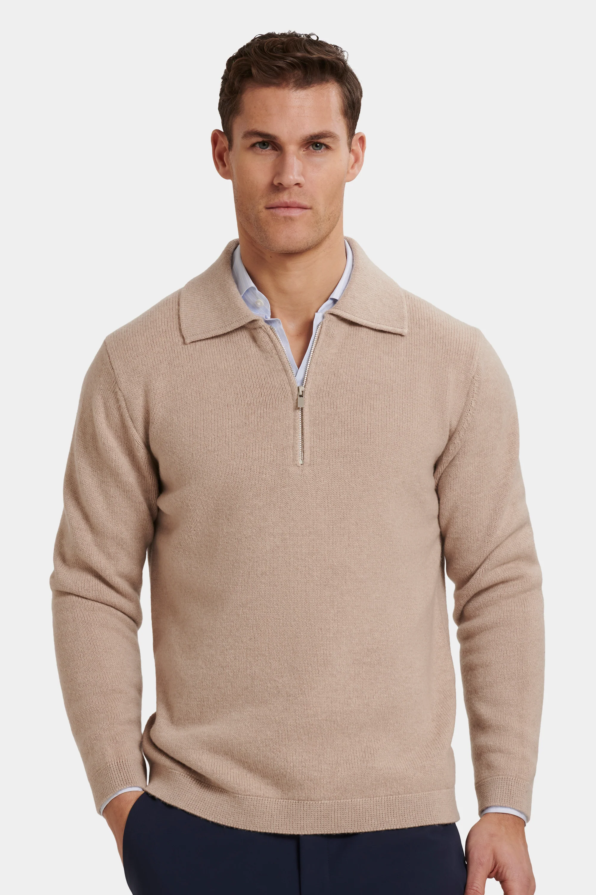 THE COMPONE QUARTER ZIP POLO - Image 5