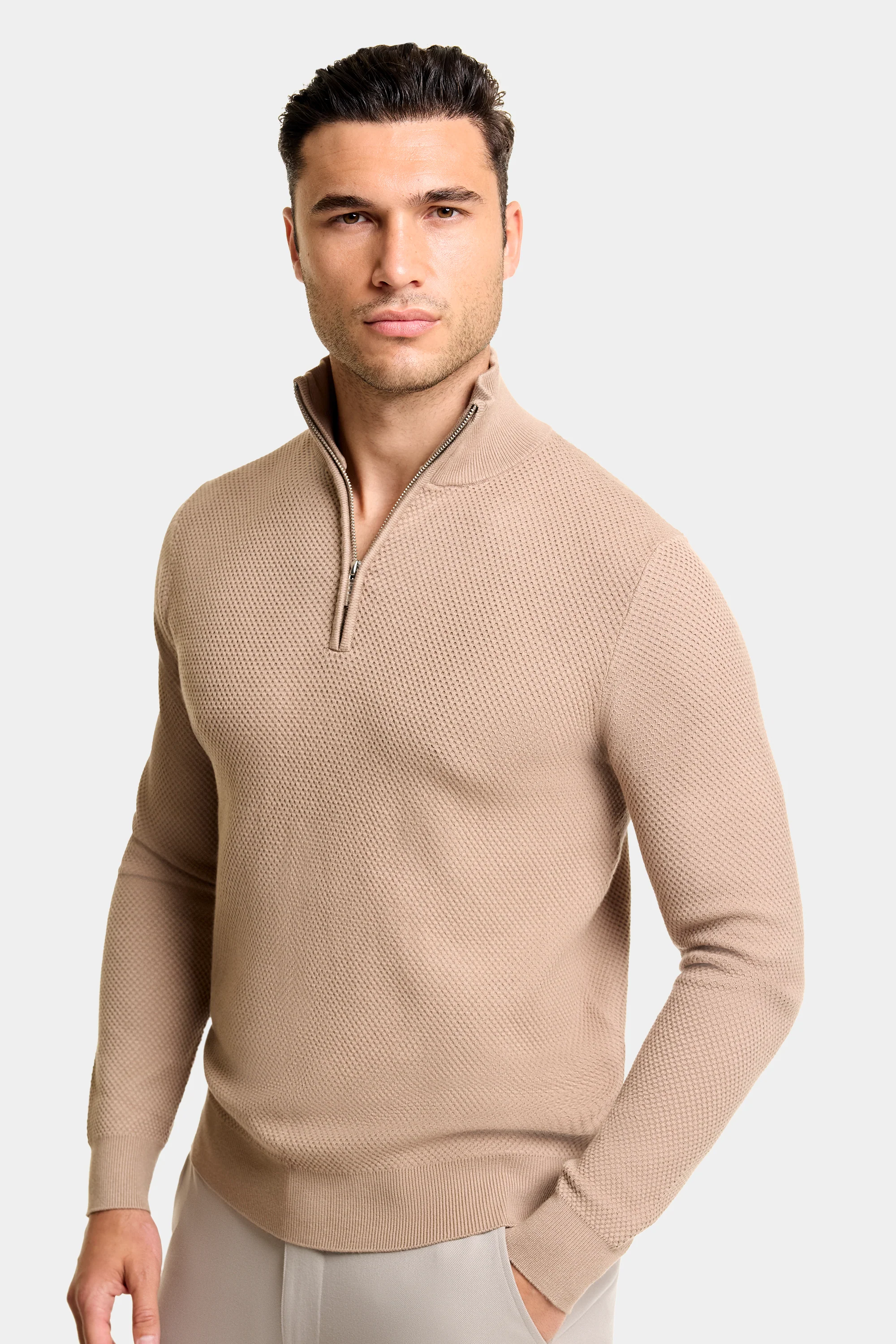 THE FABIO QUARTER ZIP SWEATER - Image 10