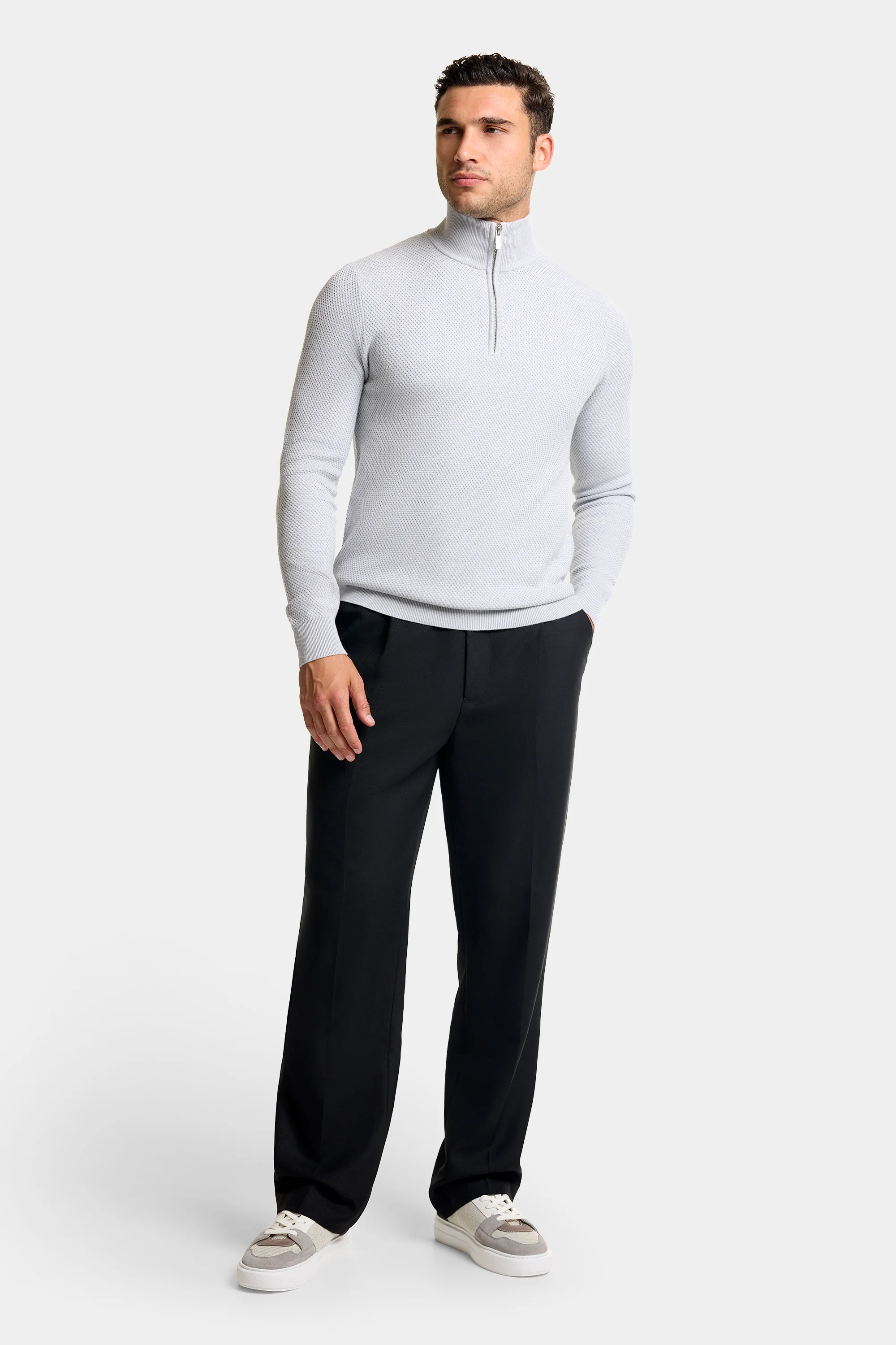 THE FABIO QUARTER ZIP SWEATER - Image 6