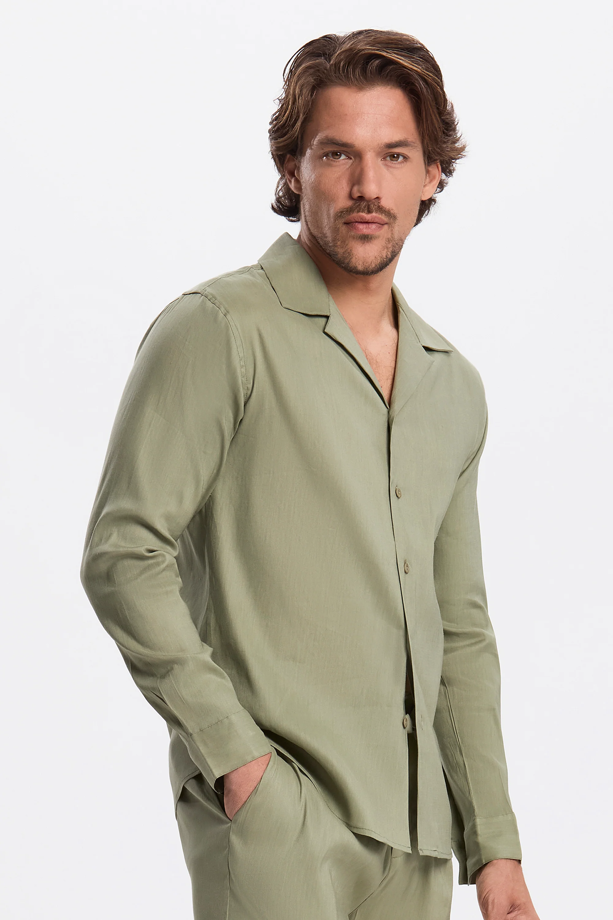 THE LINEN LS SHIRT - Image 9
