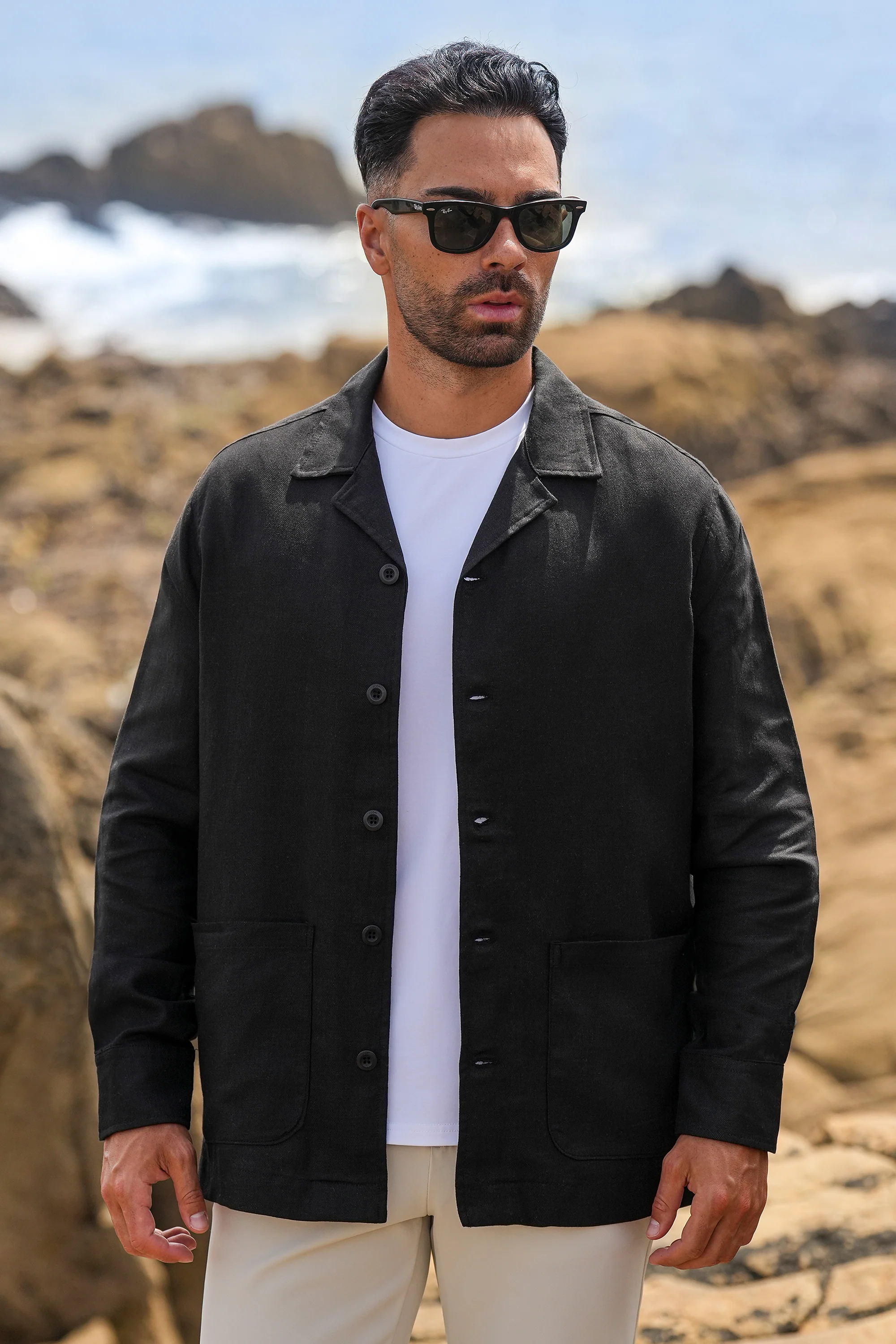 THE LINEN OVERSHIRT - Image 3