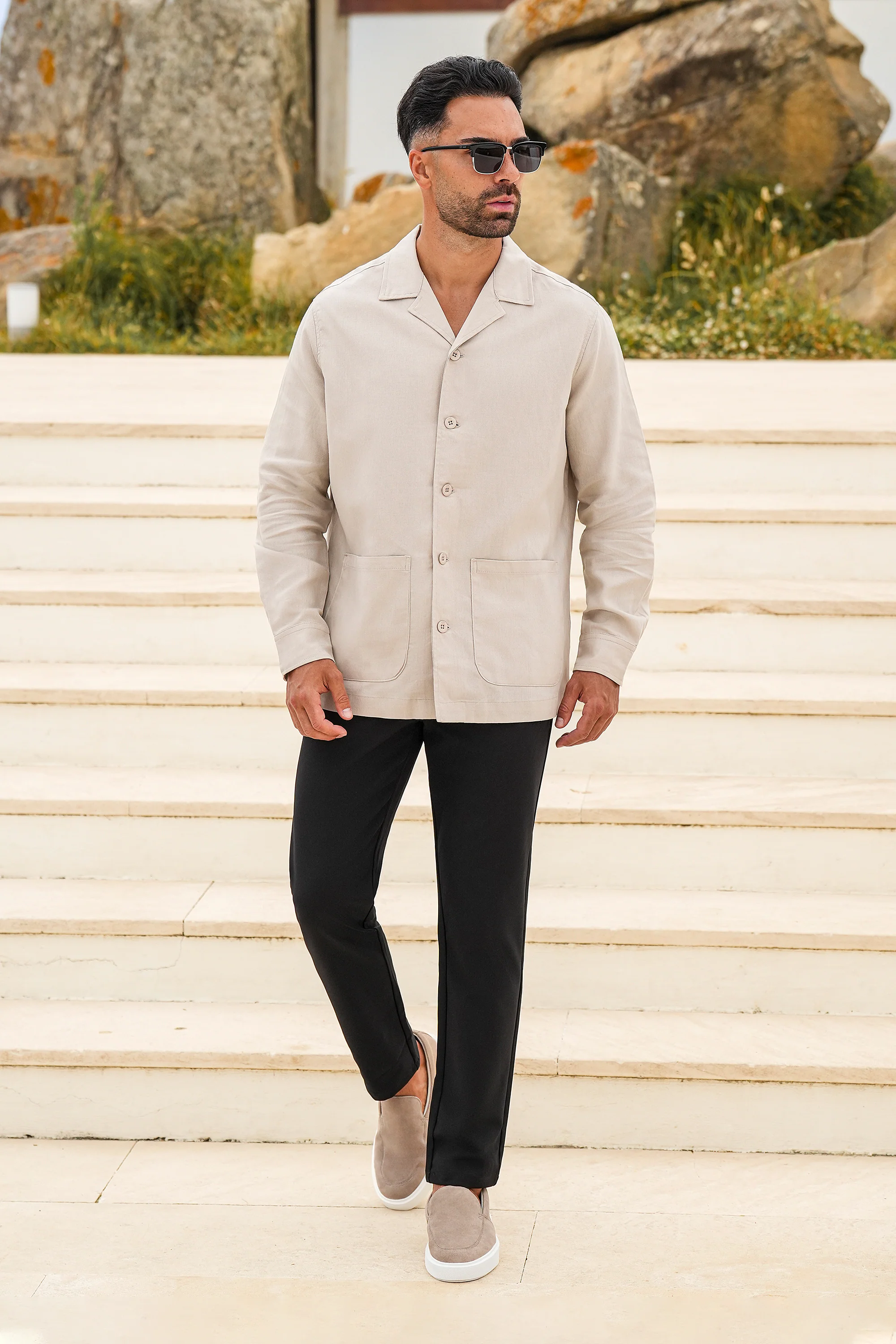 THE LINEN OVERSHIRT - Image 7