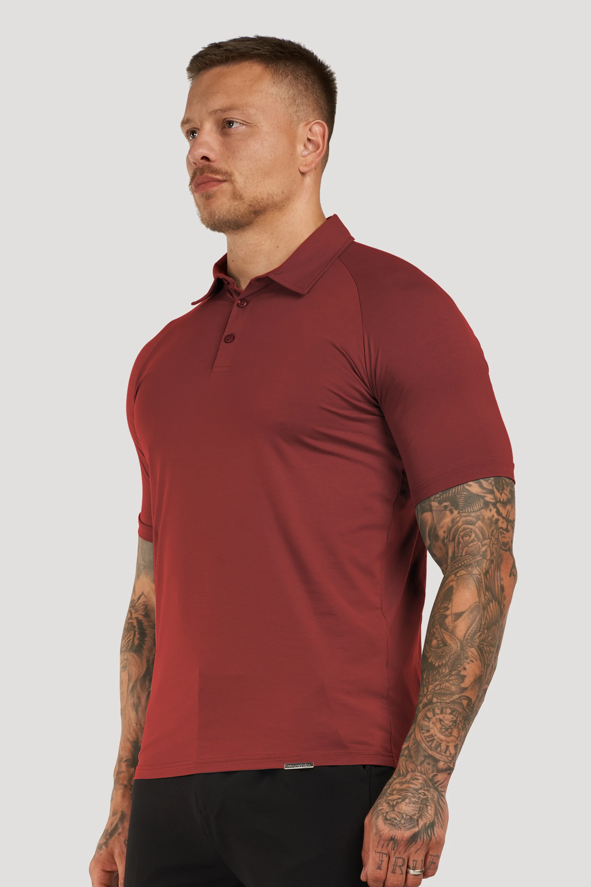 THE MUSCLE BUTTON POLO - Image 10
