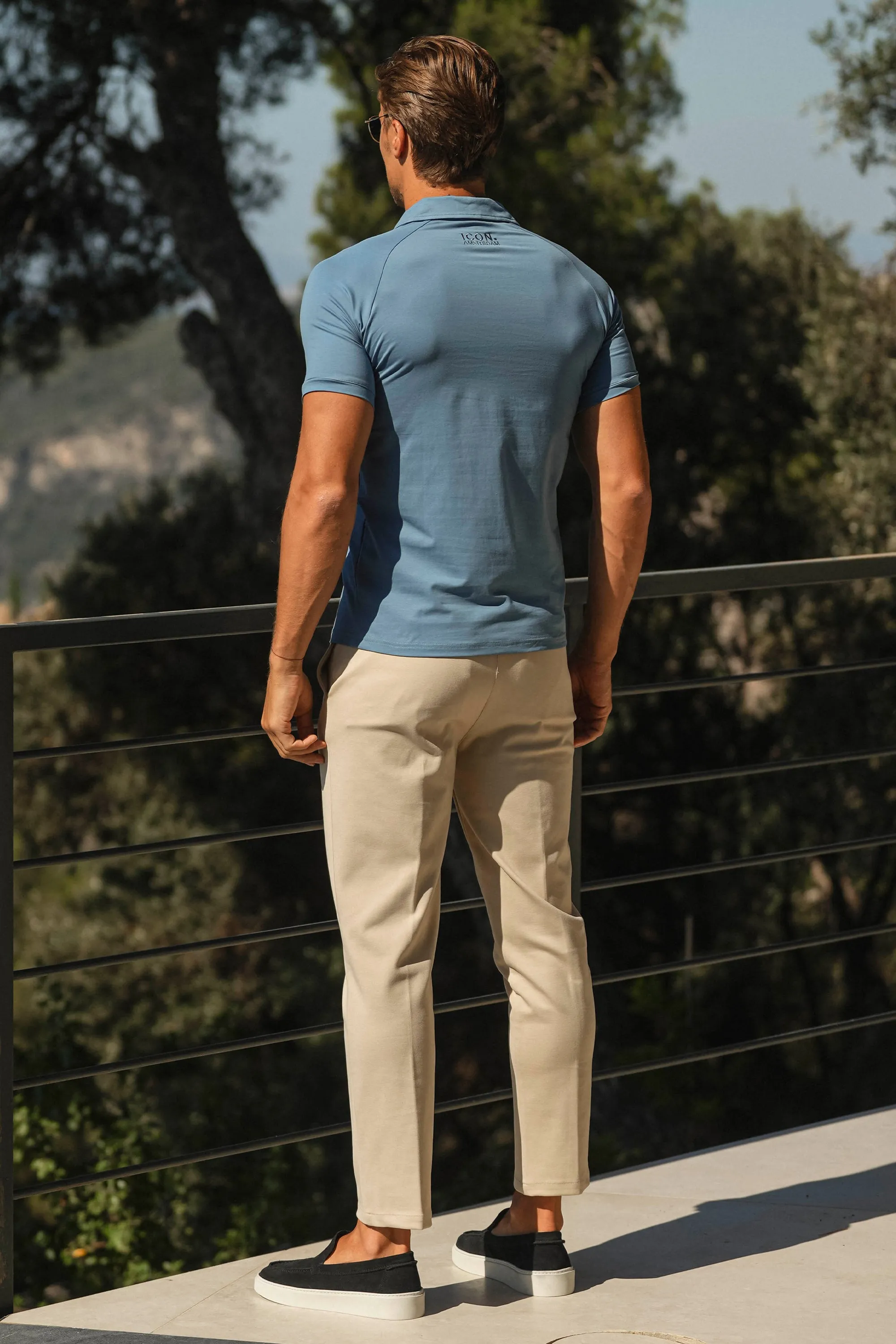 THE MUSCLE BUTTON POLO - Image 17