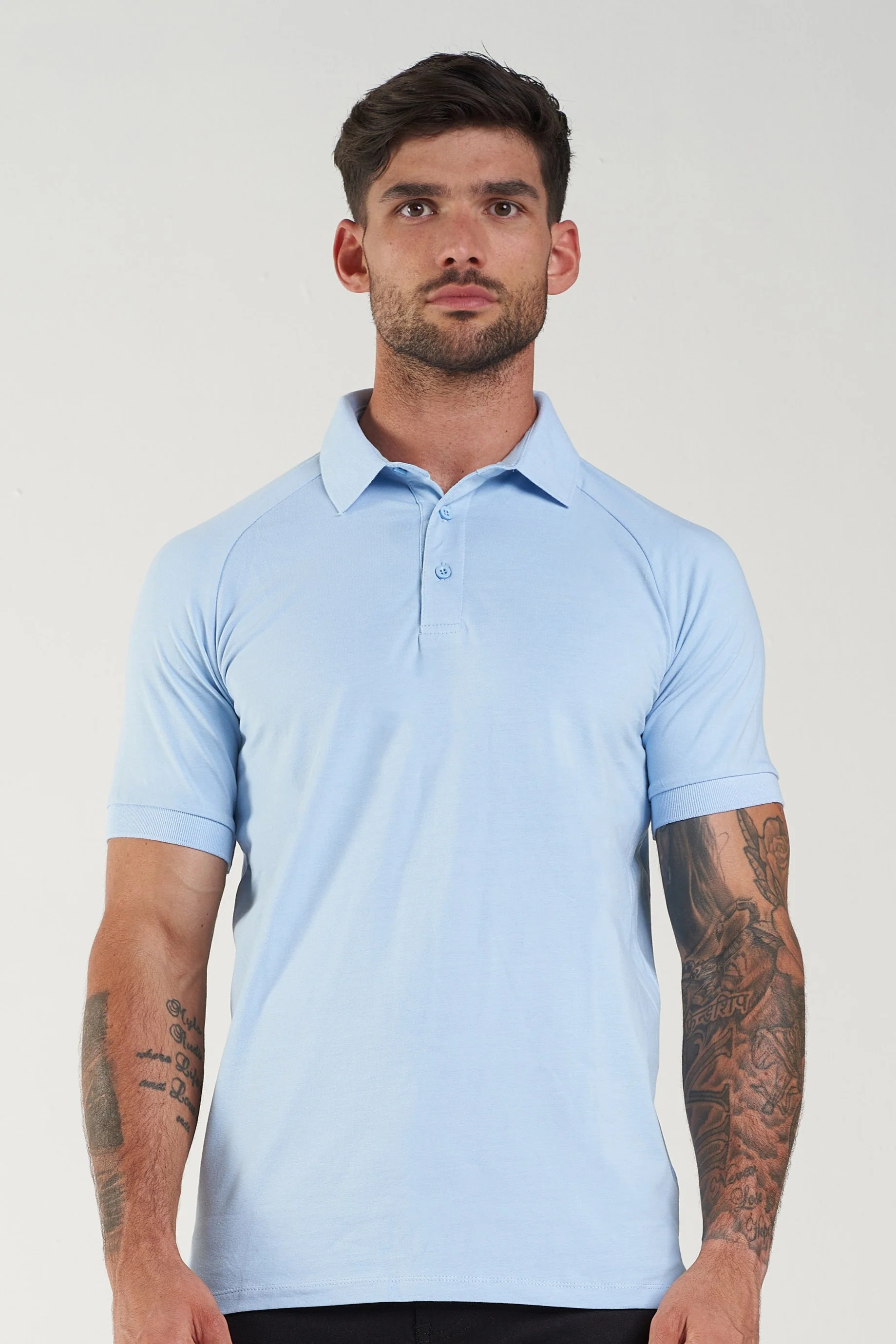THE MUSCLE BUTTON POLO - Image 28