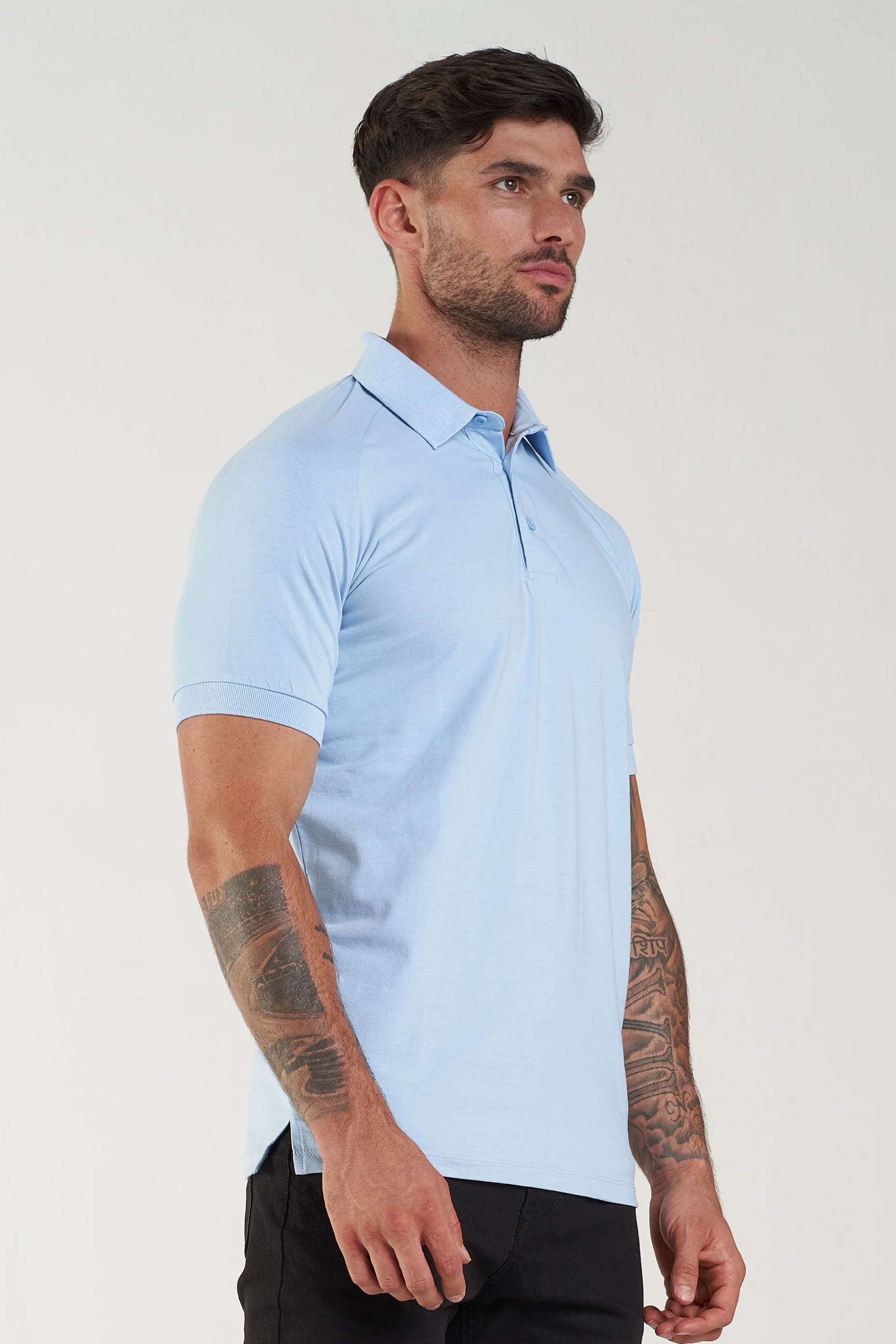 THE MUSCLE BUTTON POLO - Image 30