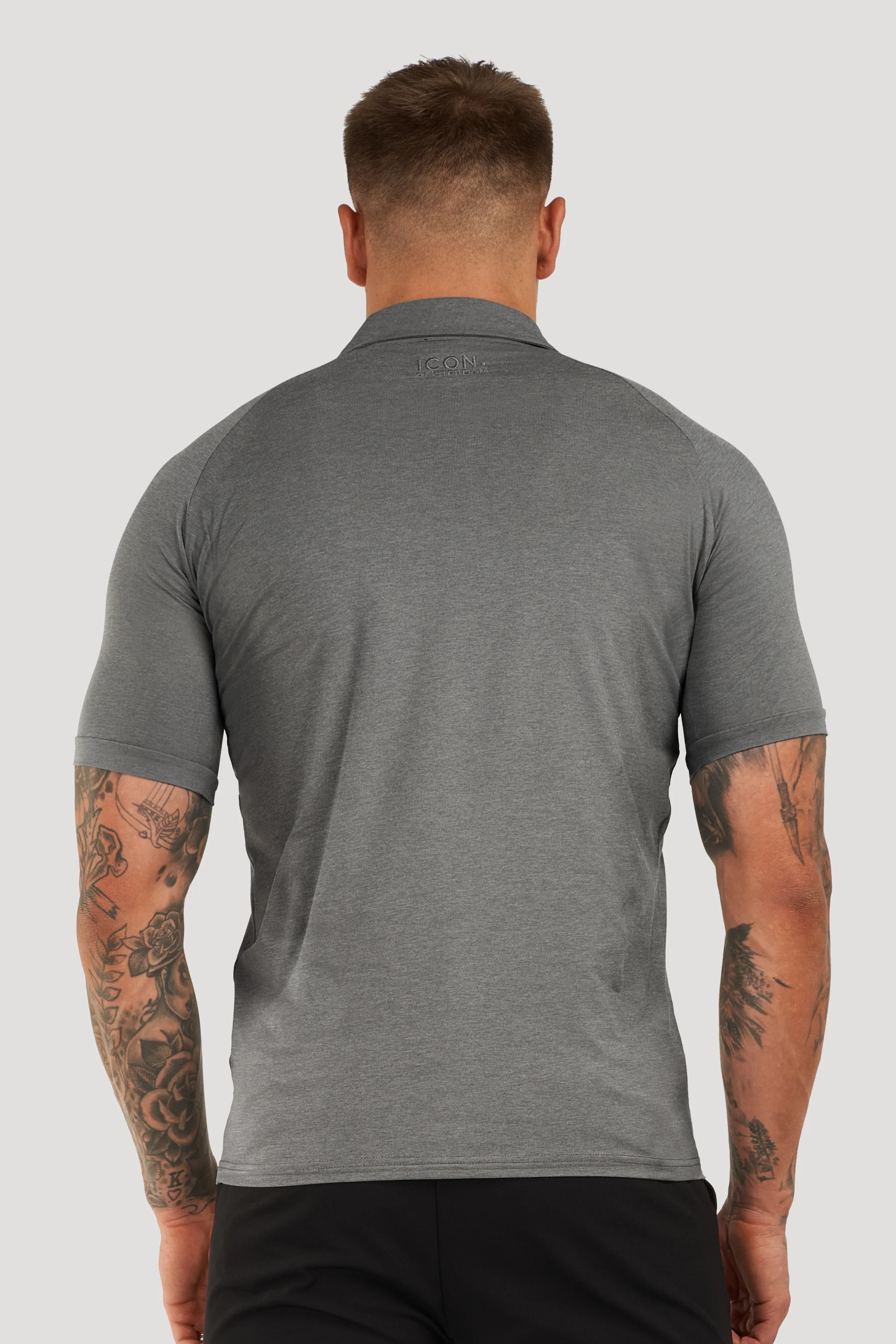 THE MUSCLE BUTTON POLO - Image 59