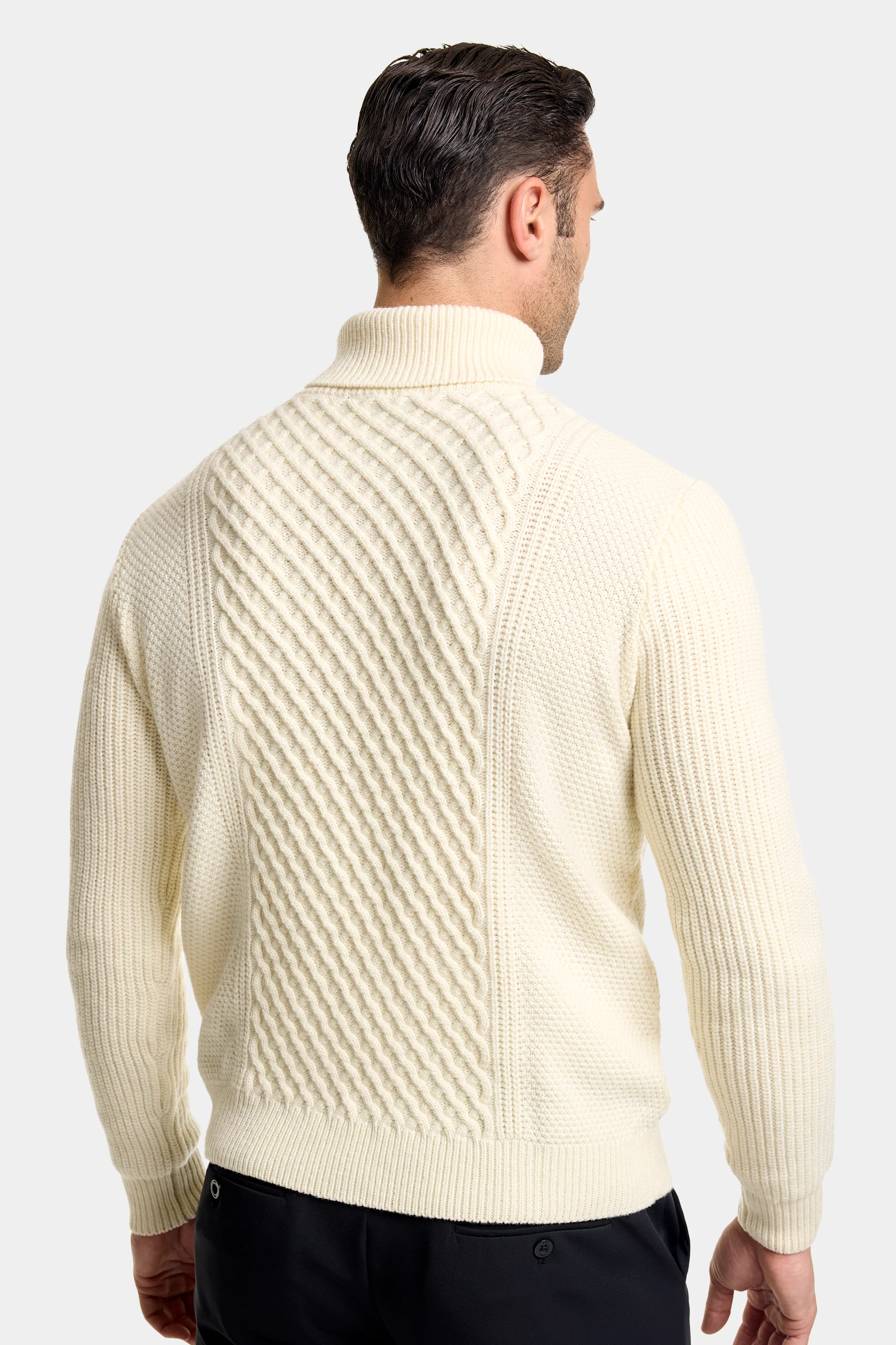 THE NICO CABLE TURTLENECK - Image 4