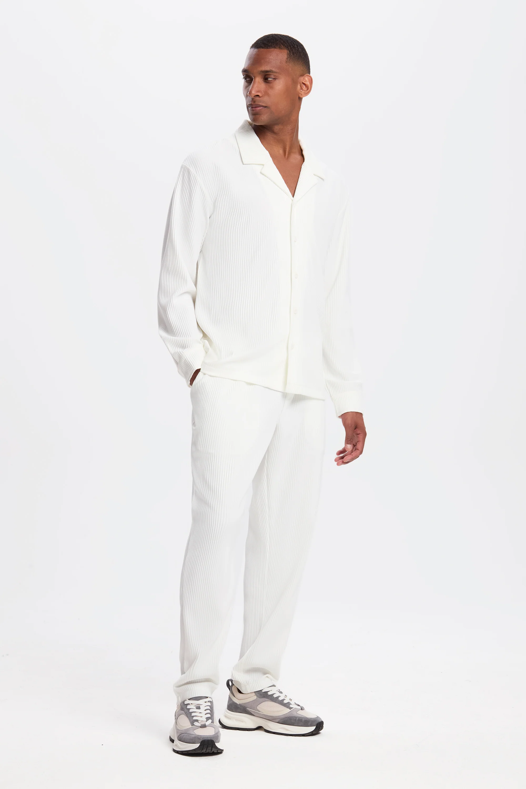 THE PLEATED LS SHIRT - Image 10