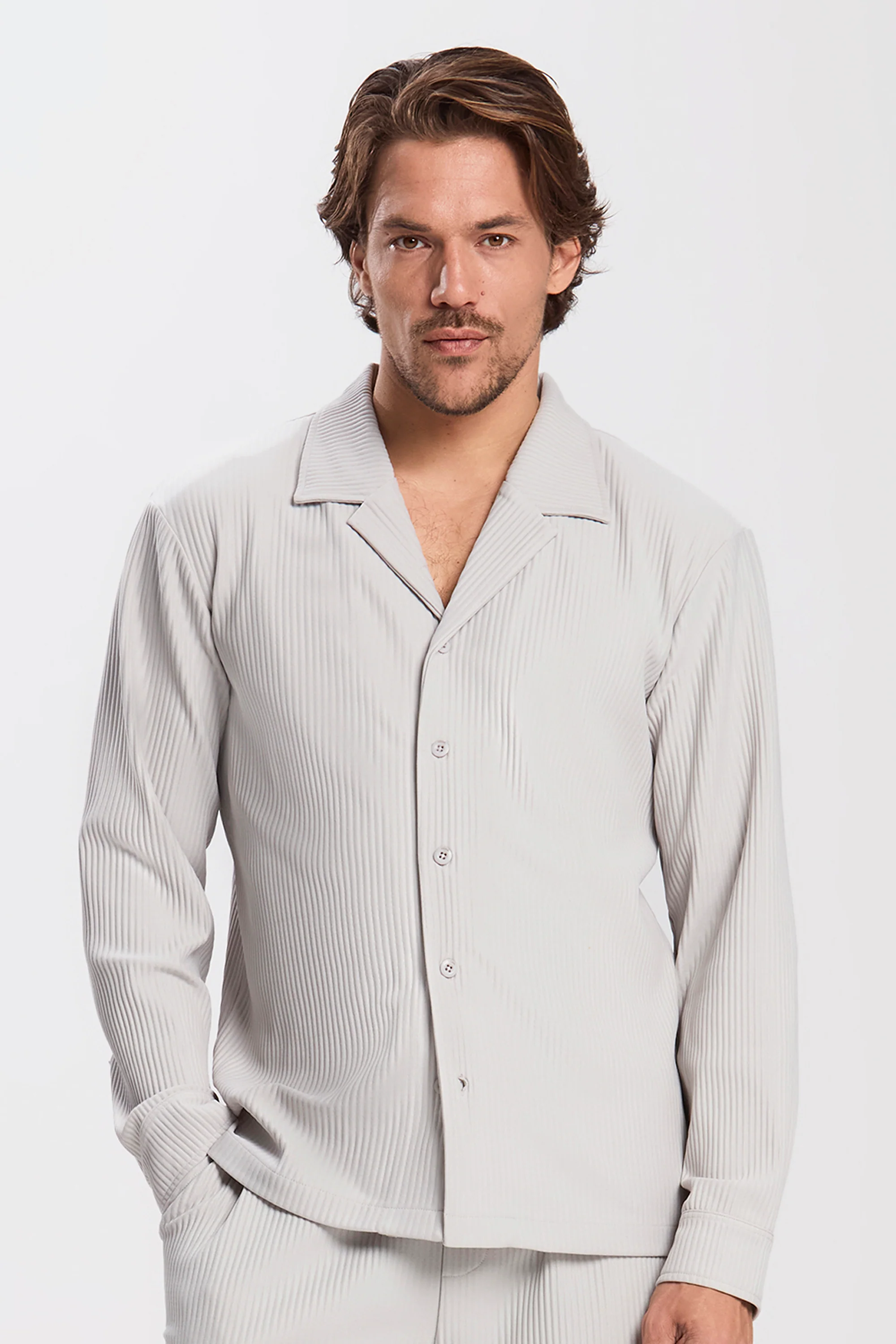 THE PLEATED LS SHIRT - Image 5