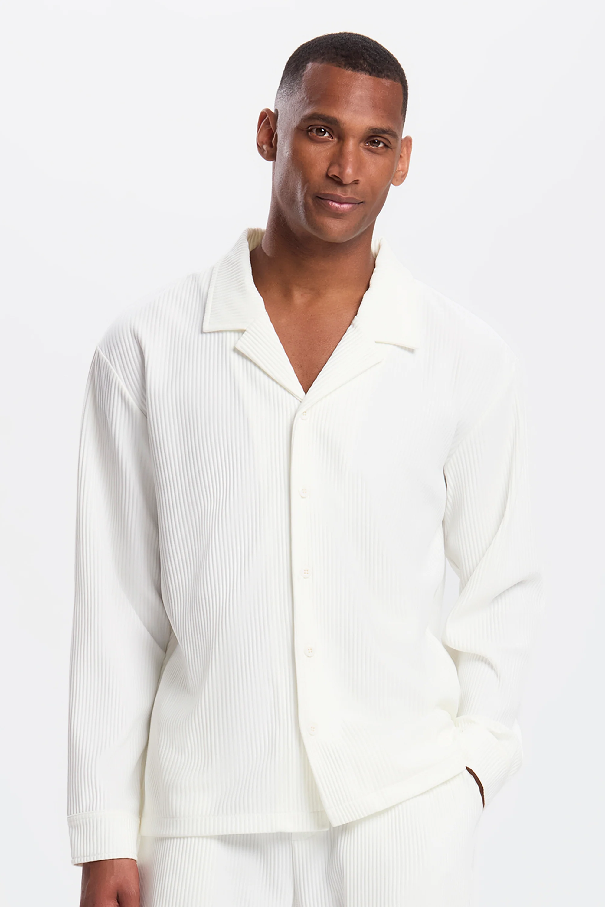 THE PLEATED LS SHIRT - Image 9