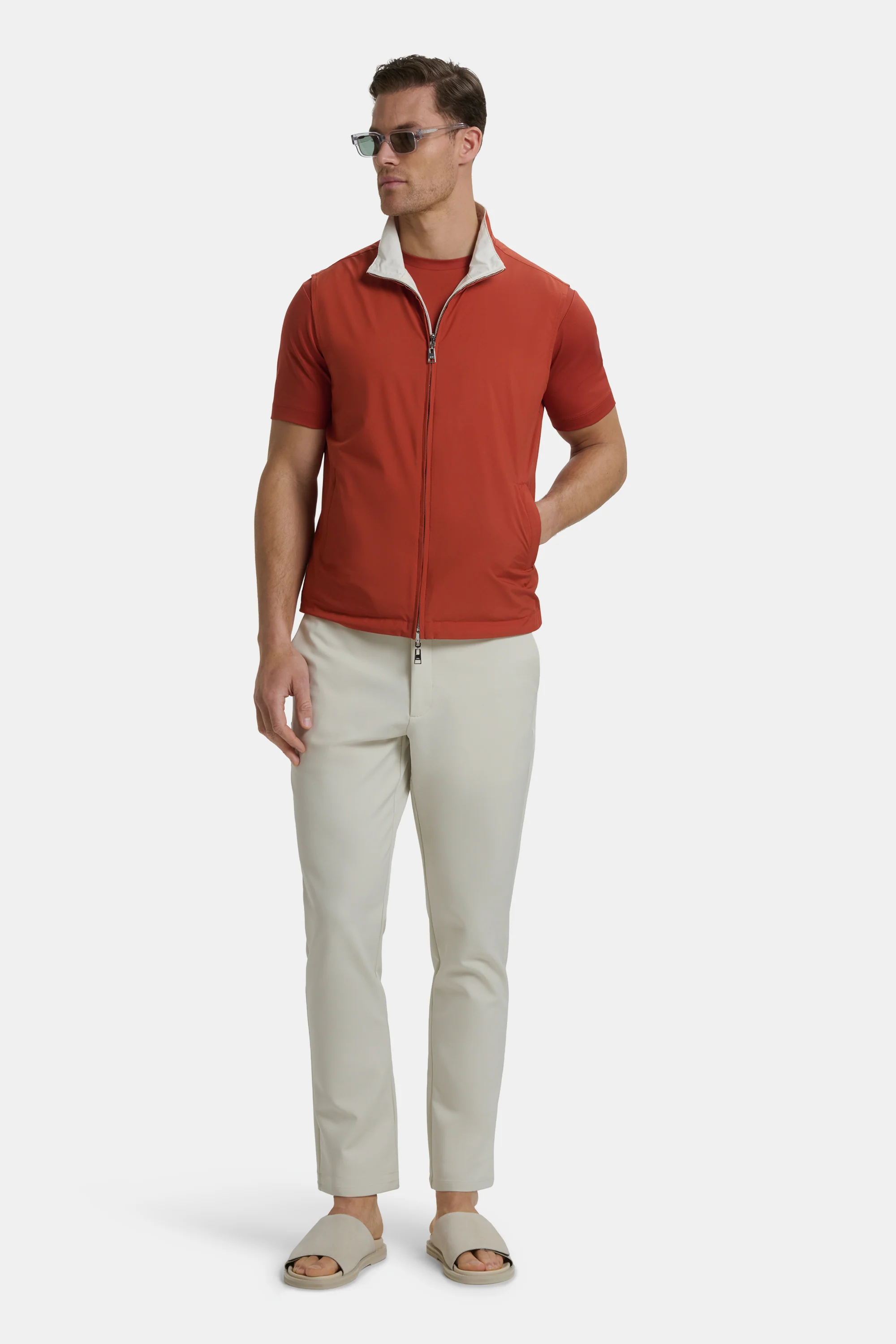 THE ROMA REVERSIBLE BODYWARMER - Image 4
