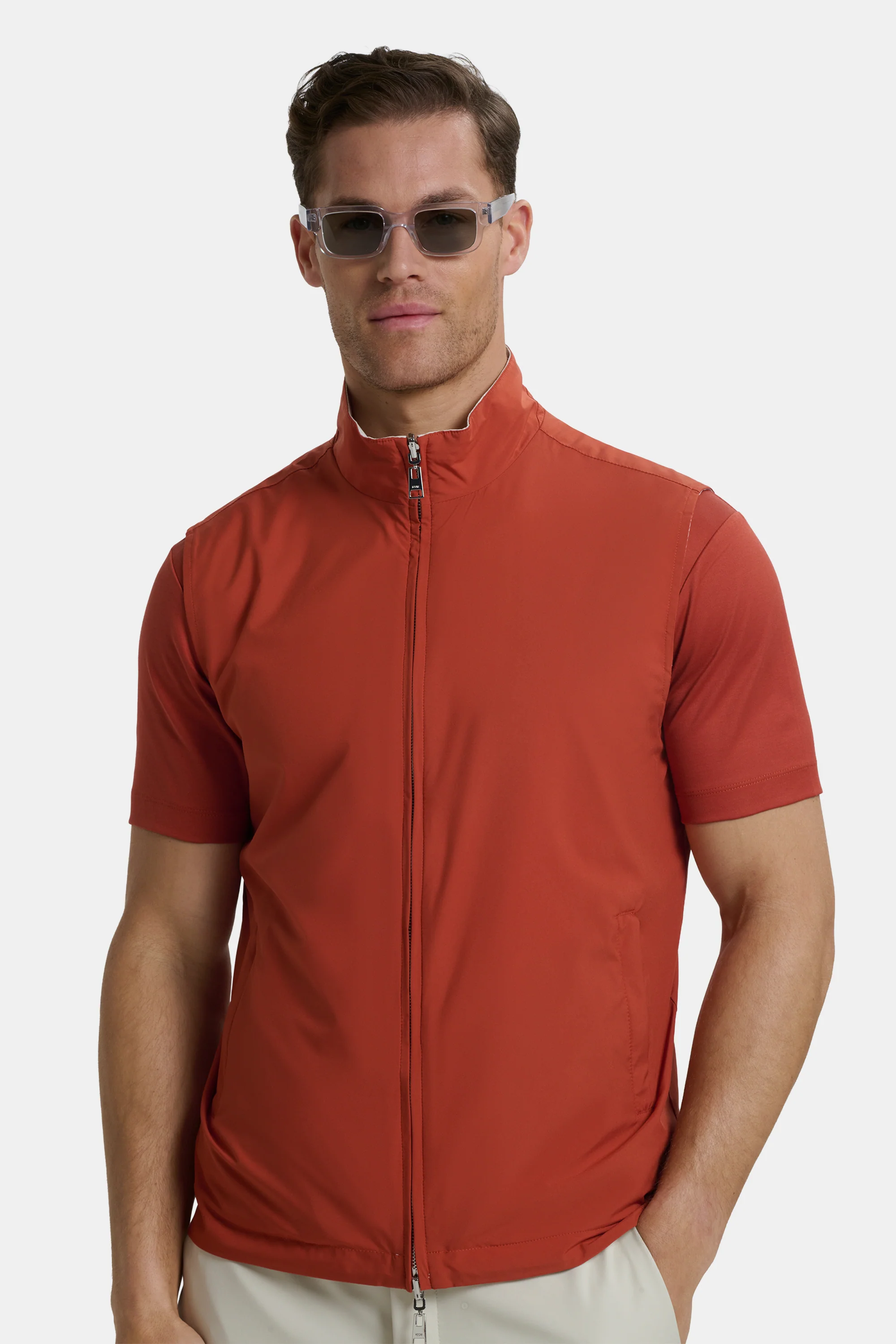 THE ROMA REVERSIBLE BODYWARMER - Image 7