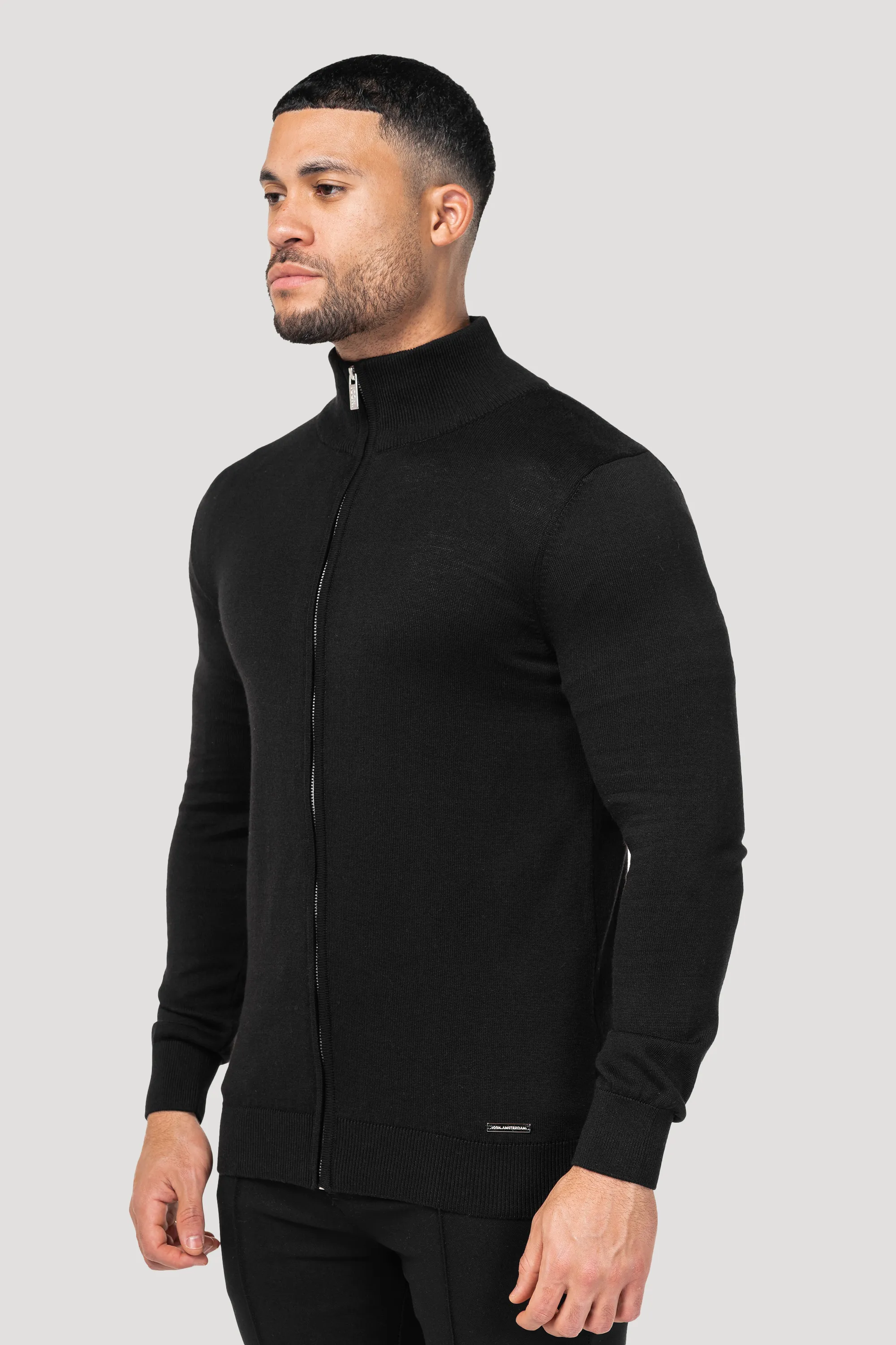 THE SANTONI FULL ZIP SWEATER - Image 10