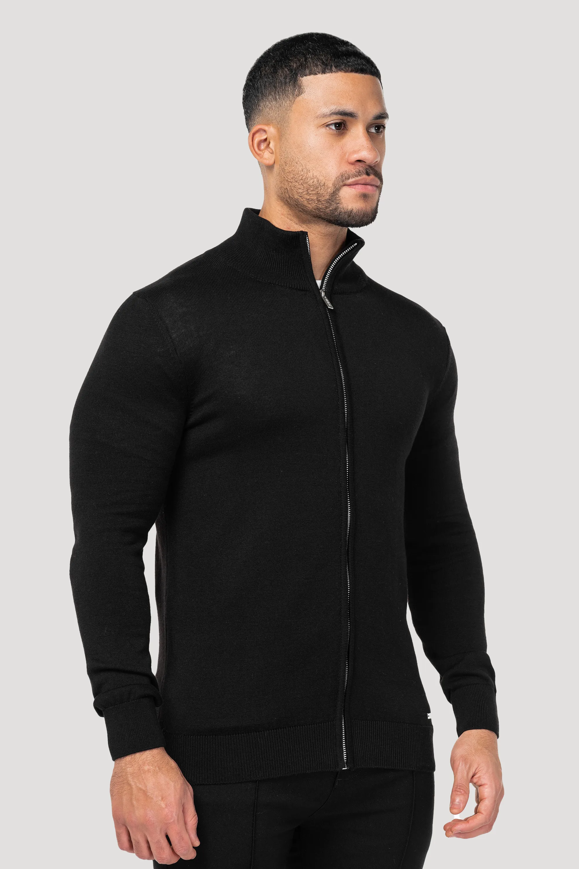THE SANTONI FULL ZIP SWEATER - Image 12