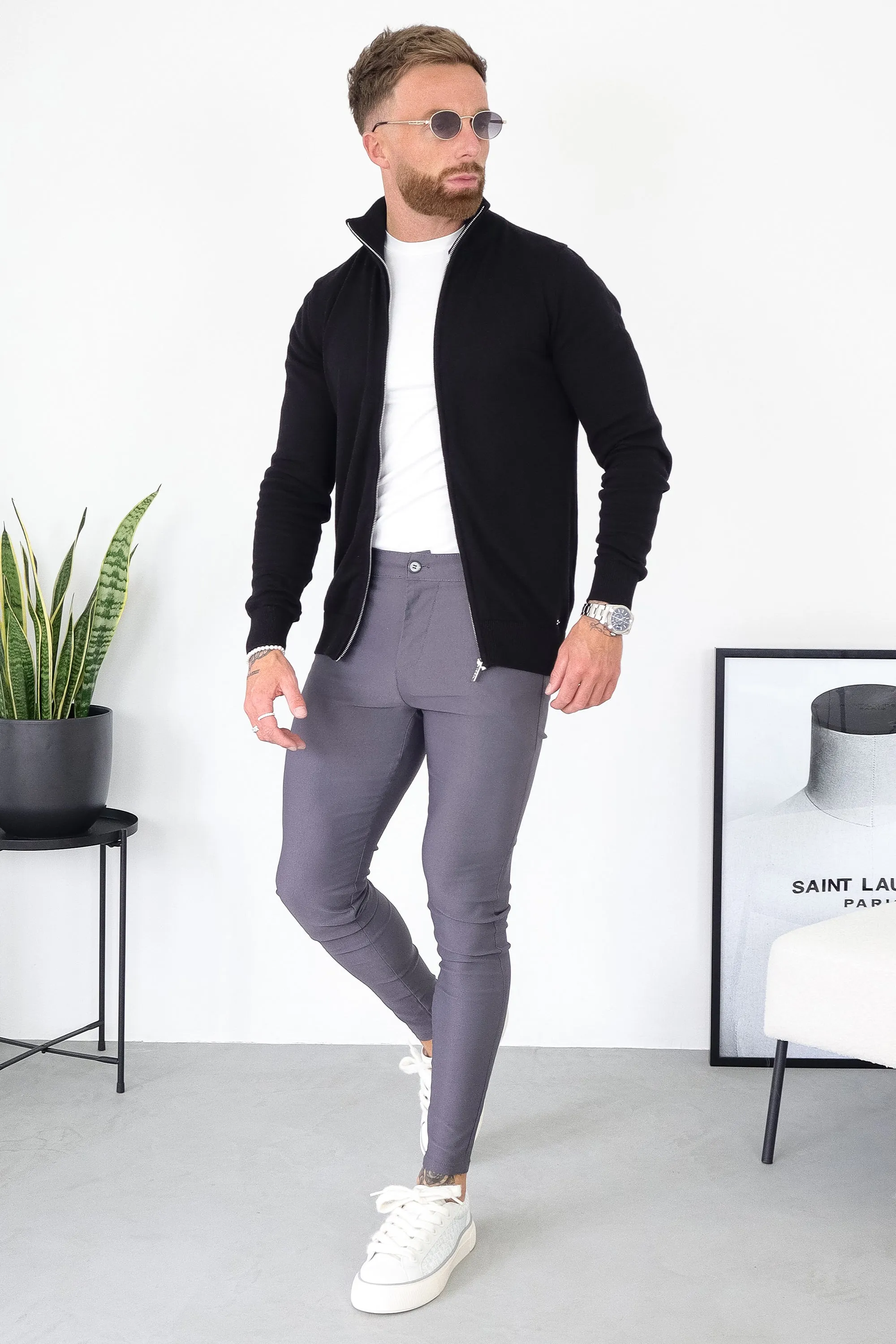 THE SANTONI FULL ZIP SWEATER - Image 14