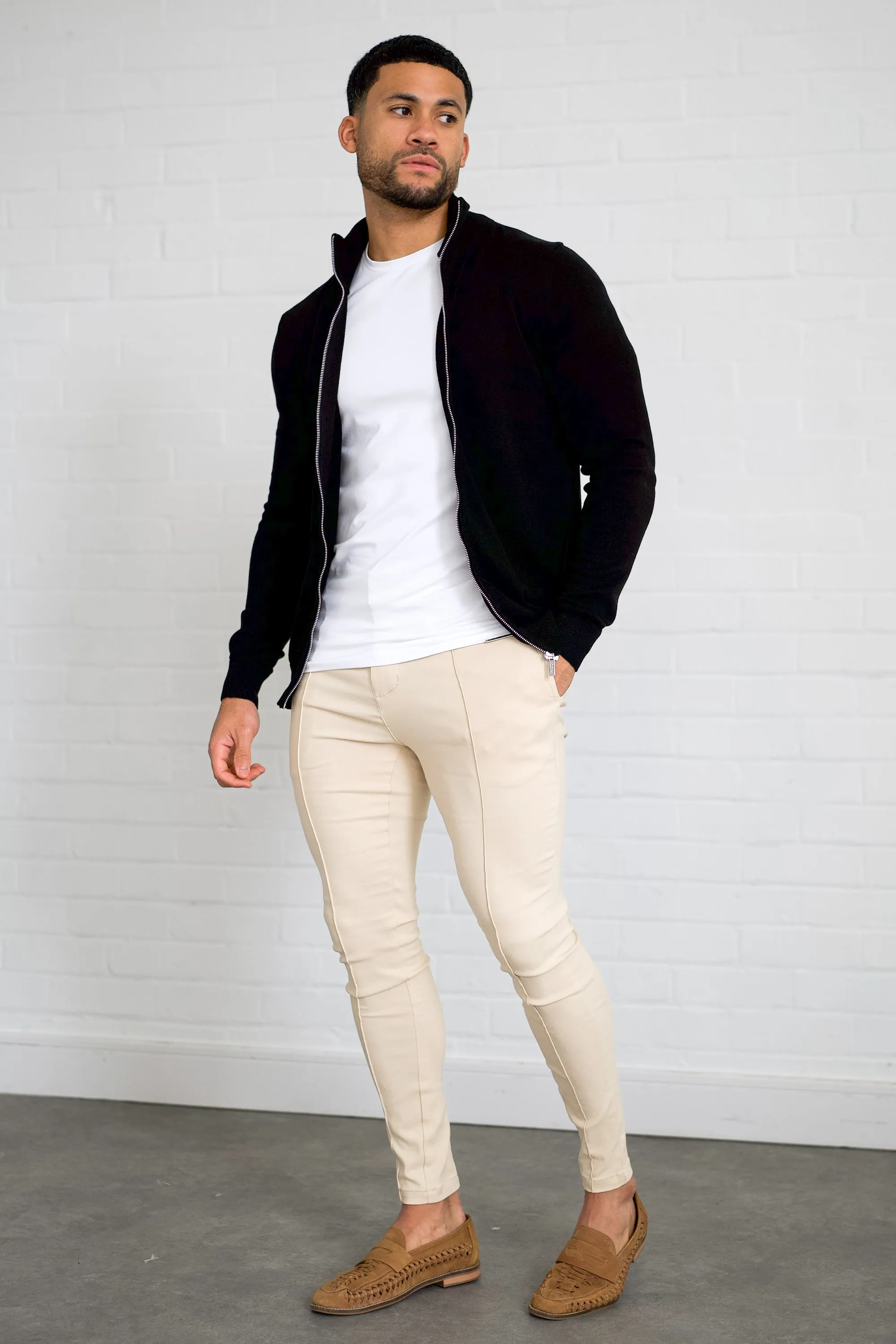 THE SANTONI FULL ZIP SWEATER - Image 15