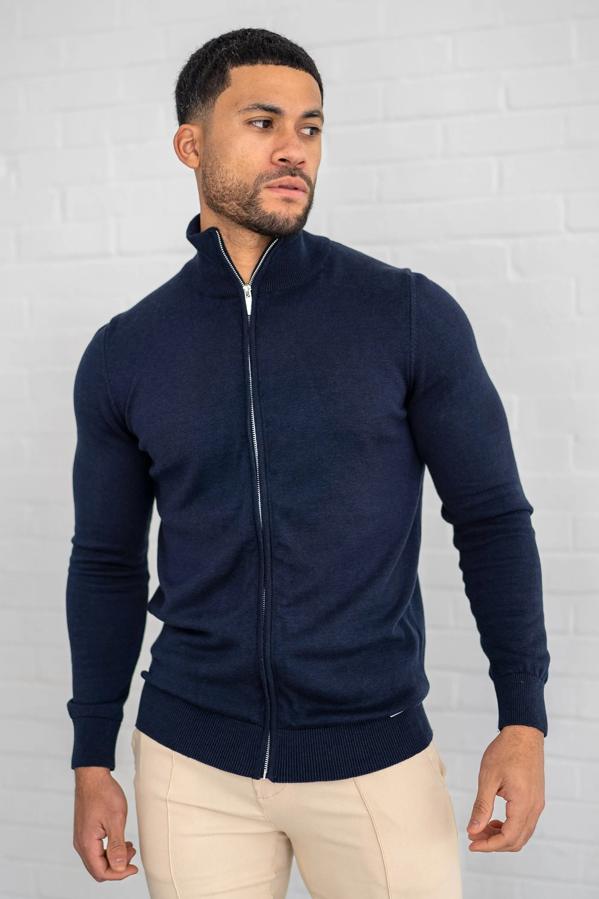THE SANTONI FULL ZIP SWEATER - Image 20