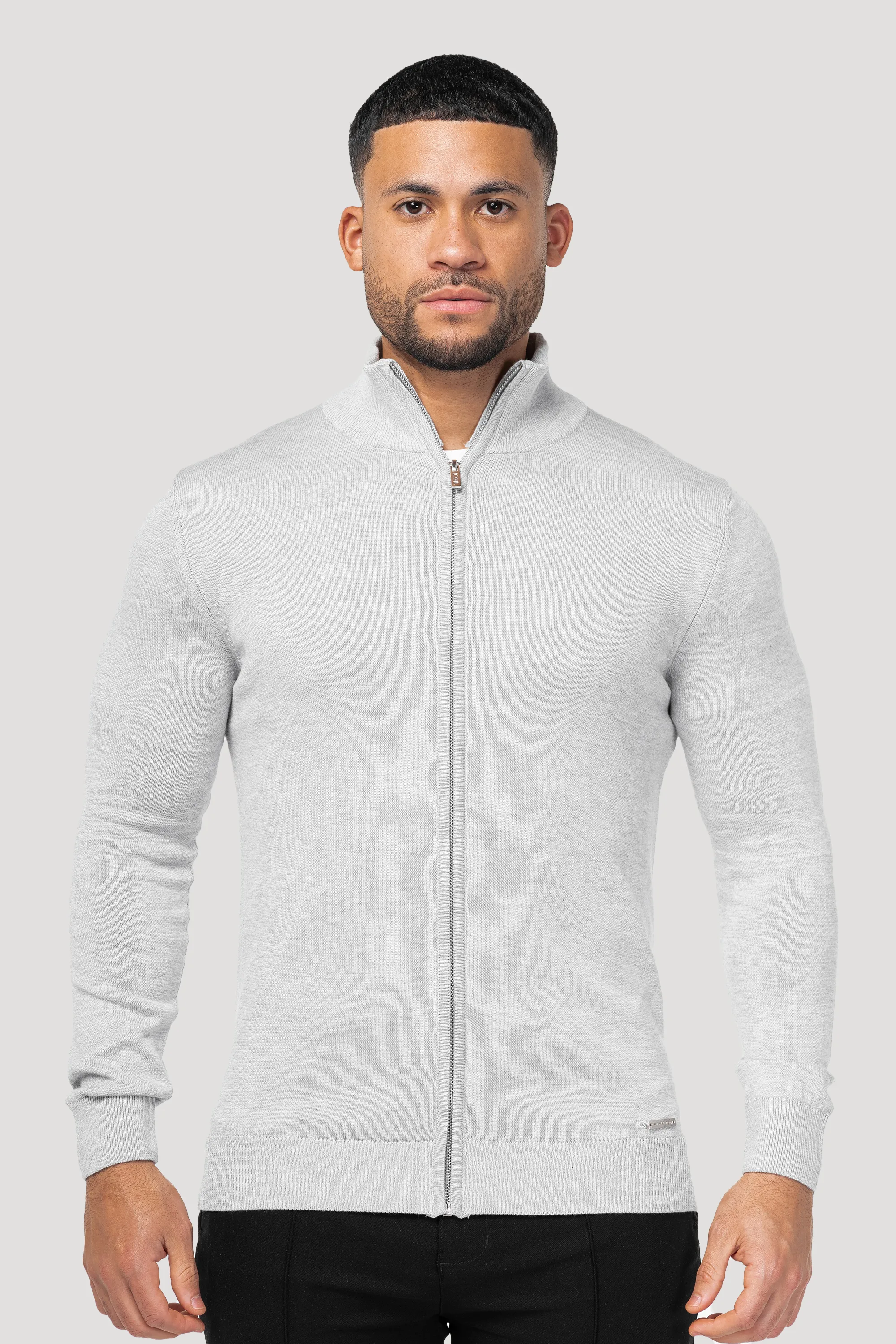 THE SANTONI FULL ZIP SWEATER - Image 25