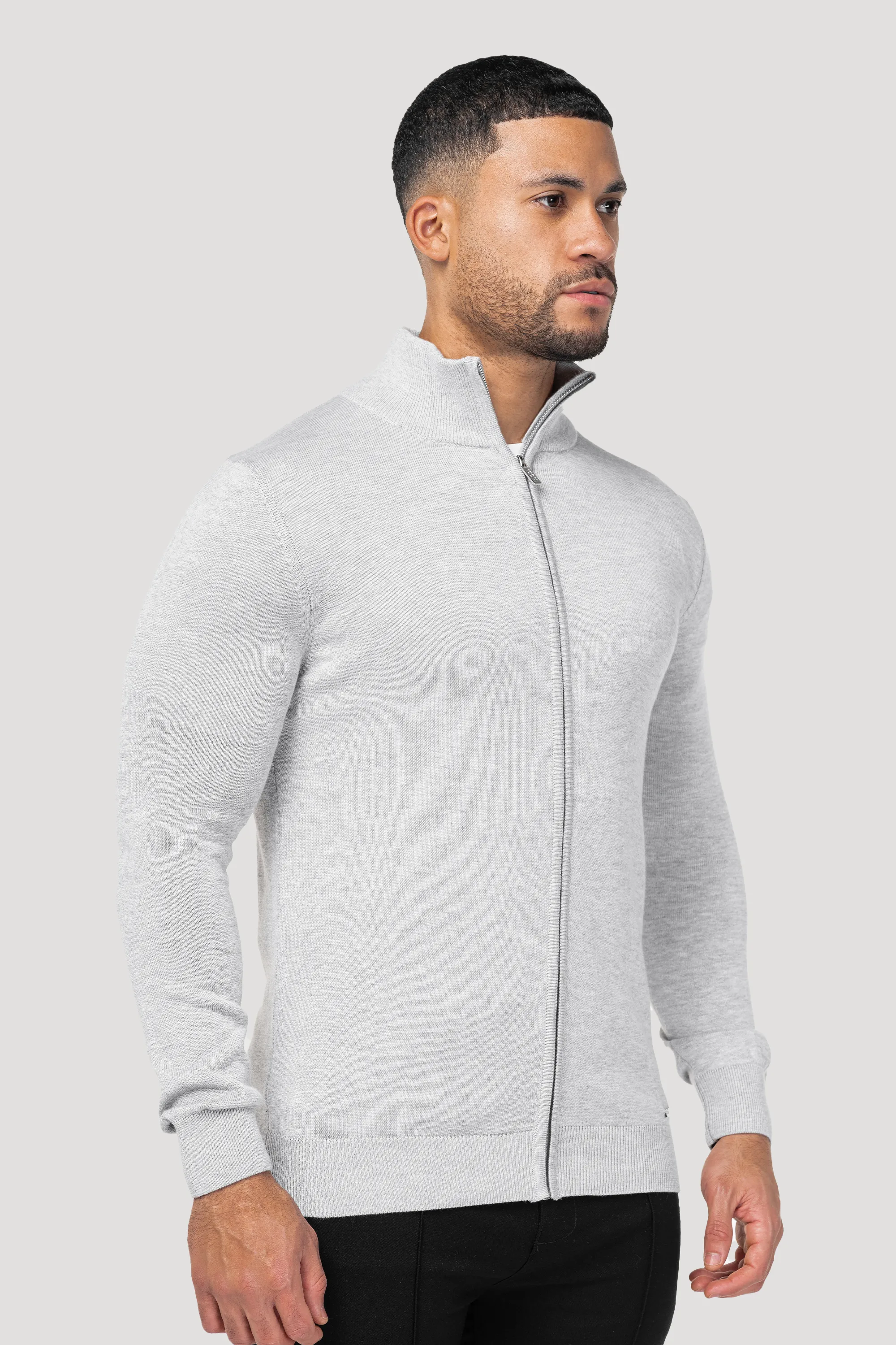 THE SANTONI FULL ZIP SWEATER - Image 26