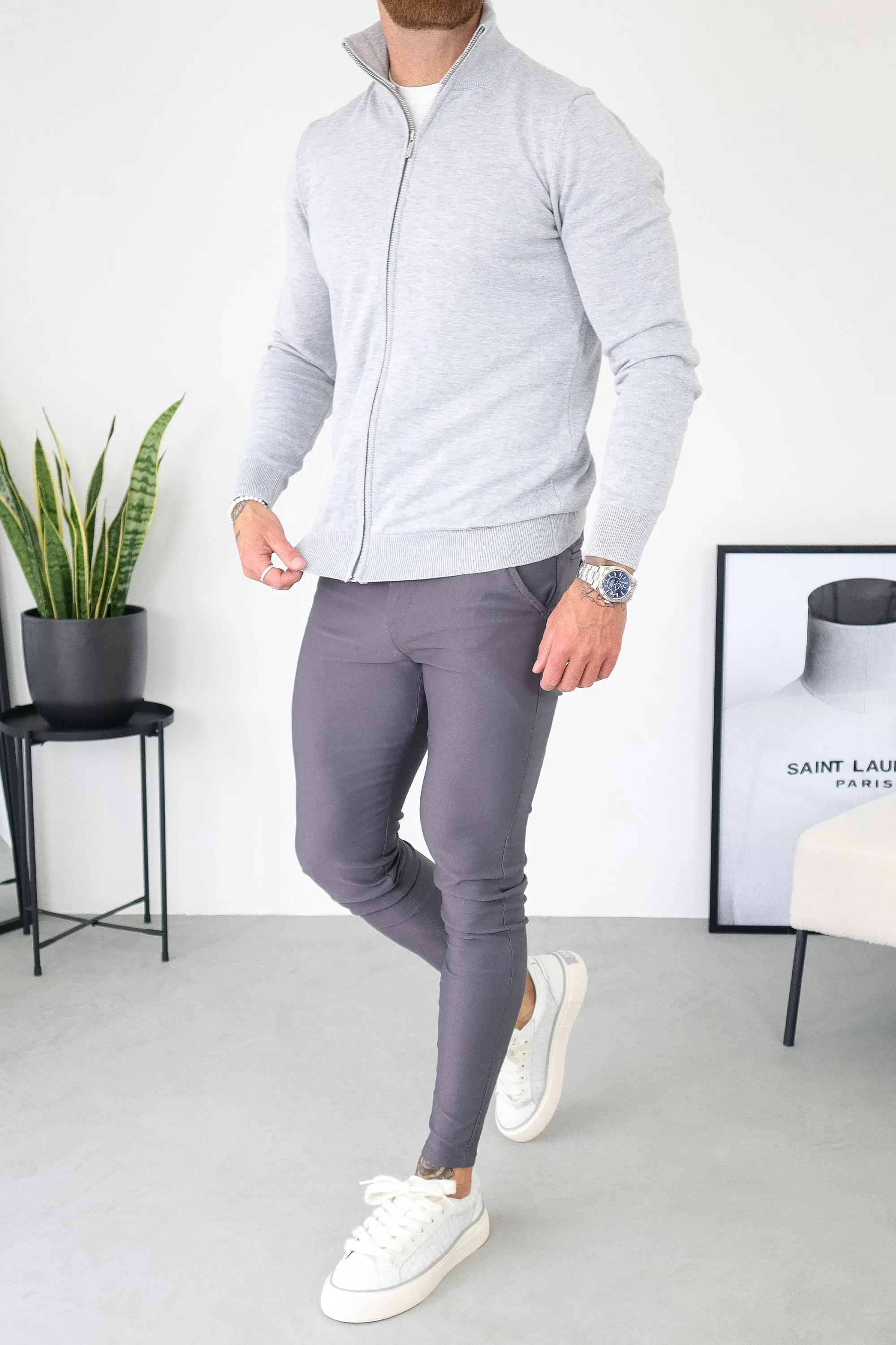 THE SANTONI FULL ZIP SWEATER - Image 27