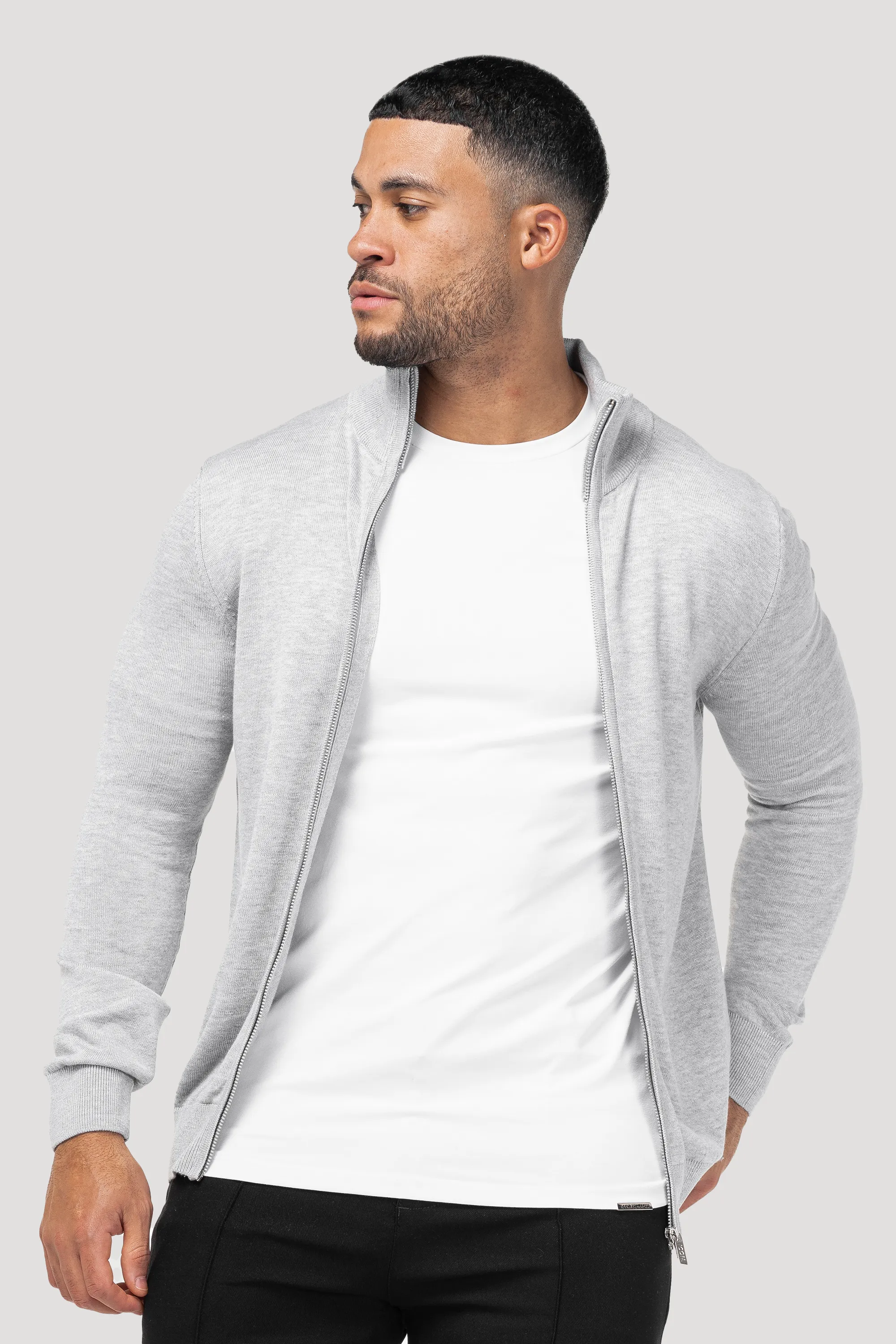 THE SANTONI FULL ZIP SWEATER - Image 28