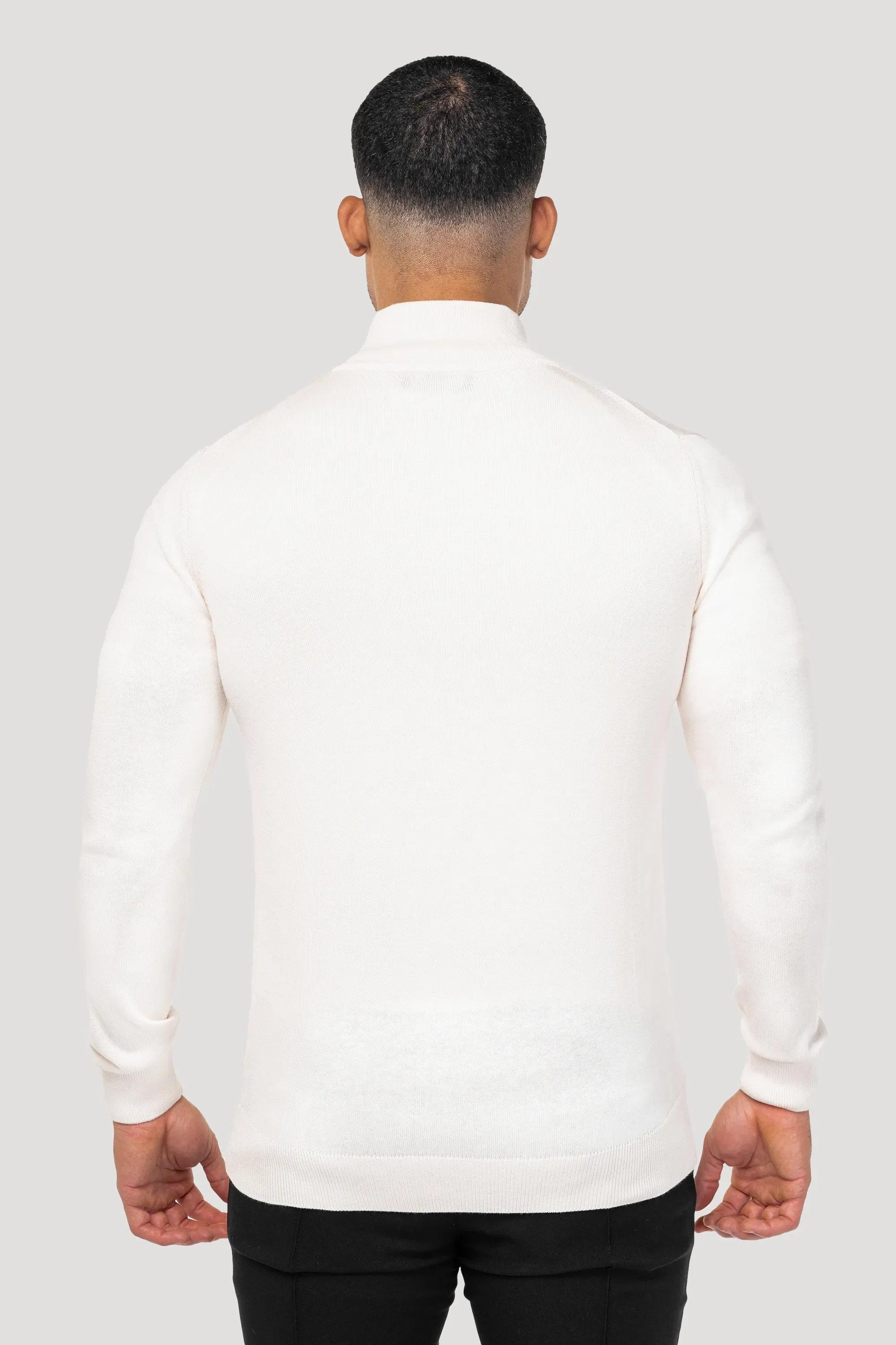THE SANTONI FULL ZIP SWEATER - Image 4