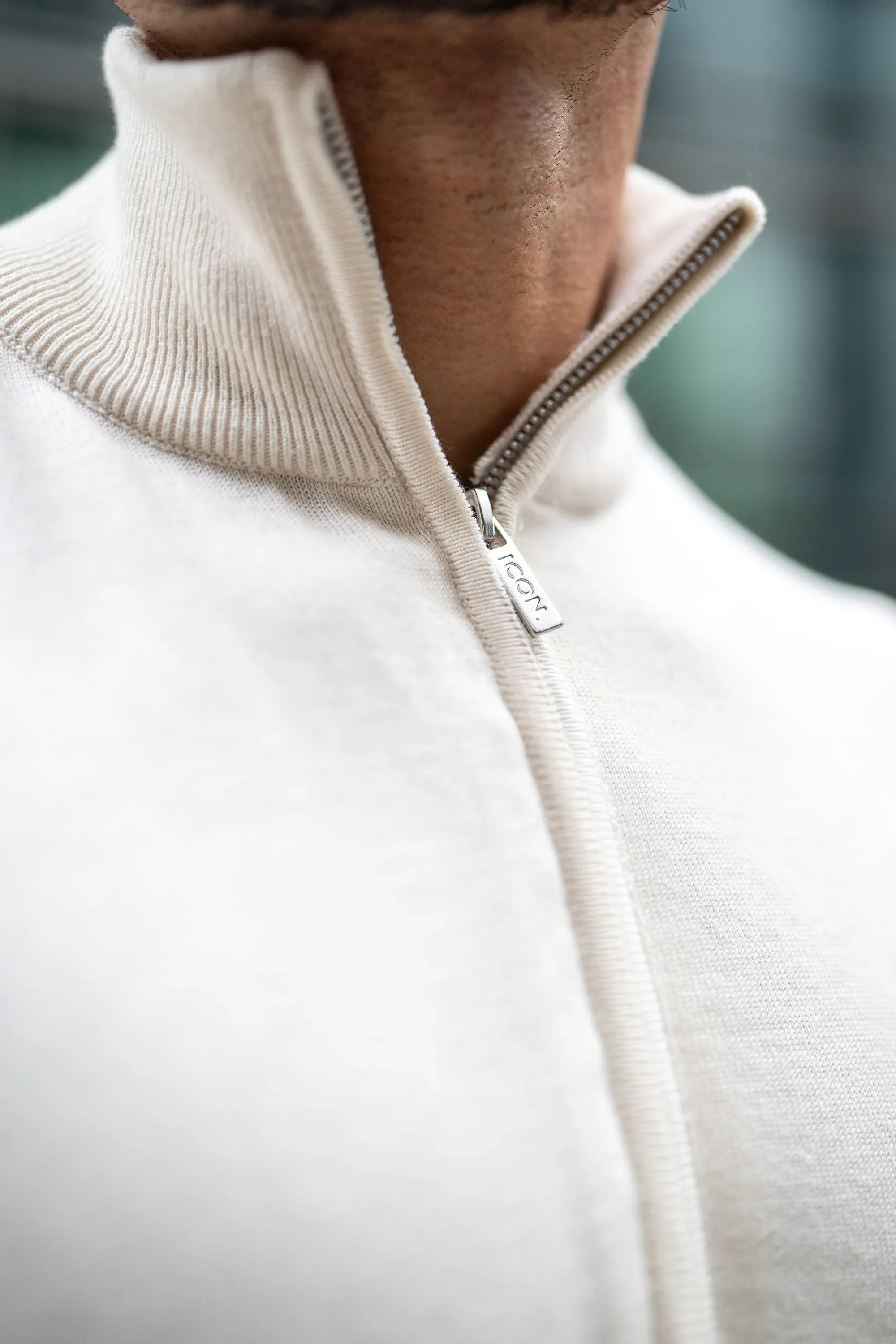 THE SANTONI FULL ZIP SWEATER - Image 8