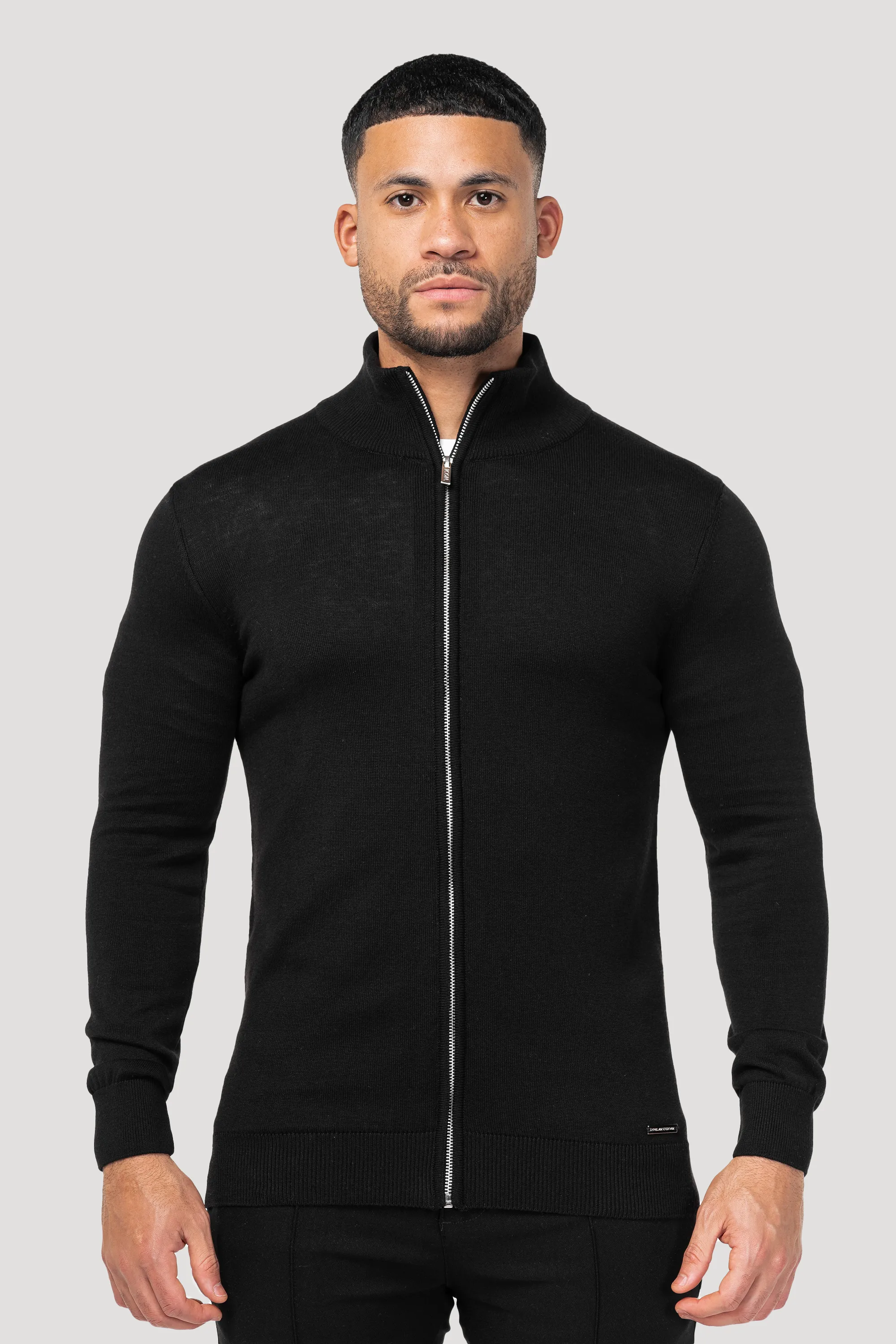 THE SANTONI FULL ZIP SWEATER - Image 9