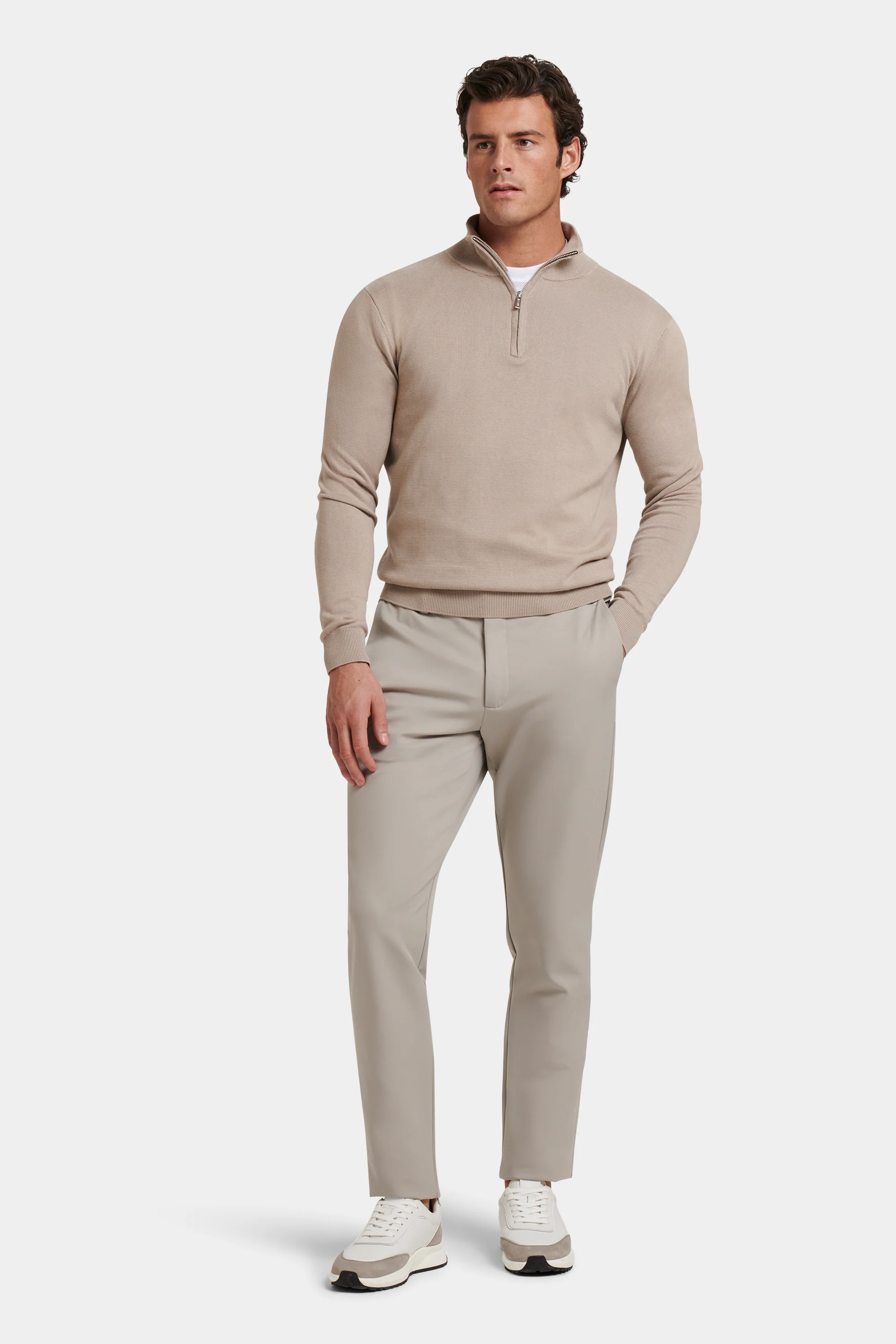 THE SANTONI QUARTER ZIP SWEATER - Image 18