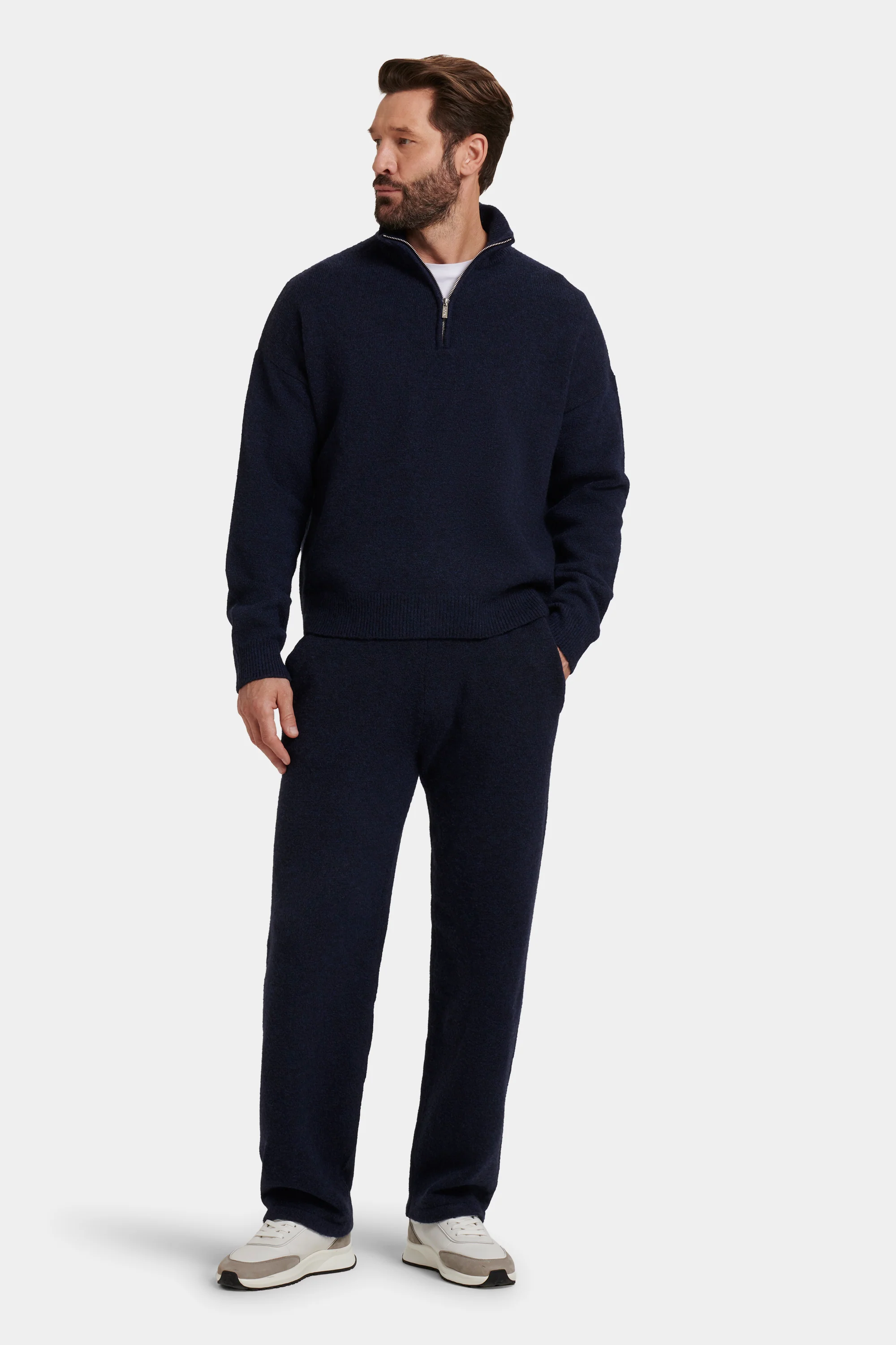THE SAVONA QUARTER ZIP SWEATER - Image 9