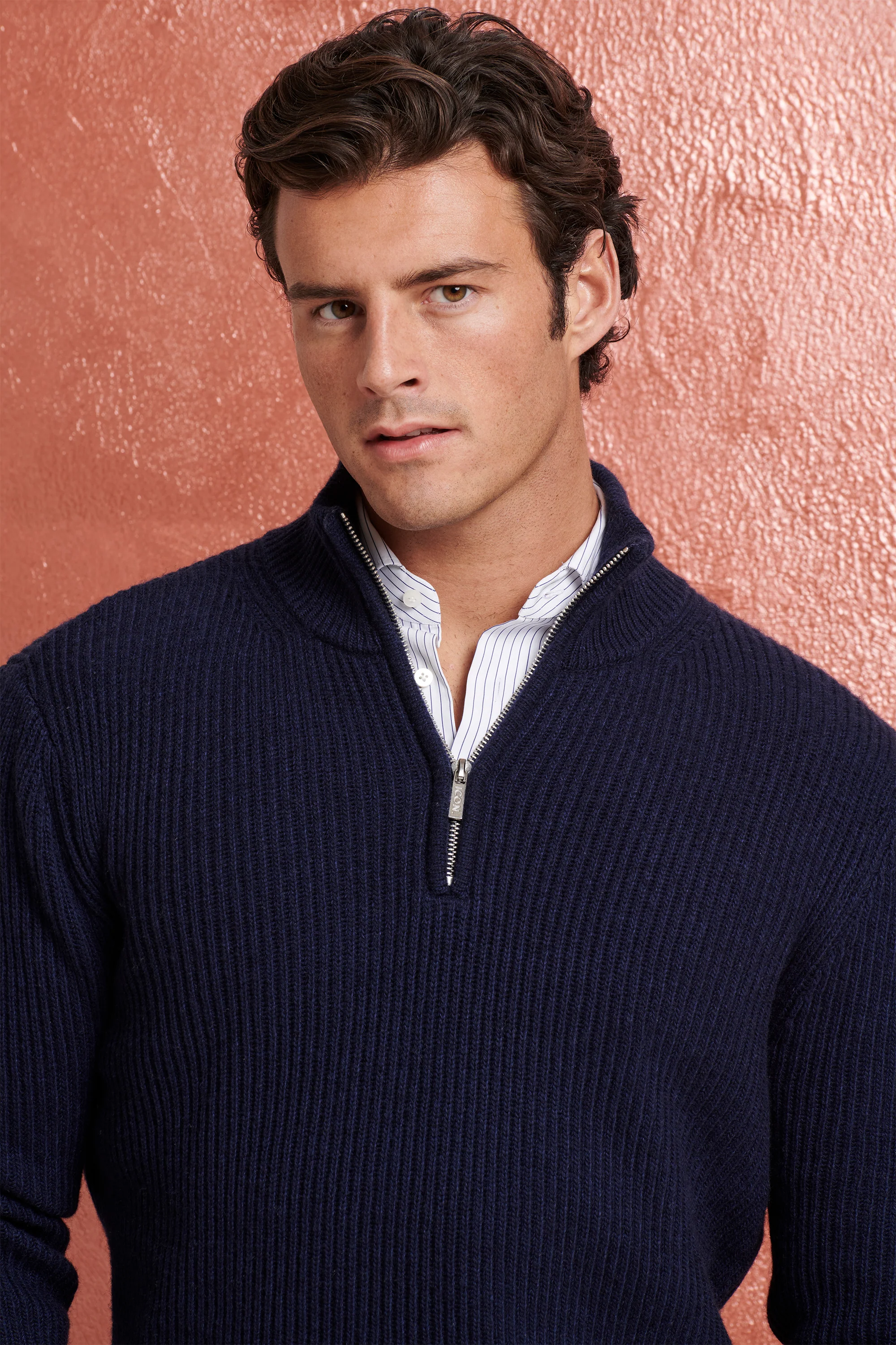 THE VICO QUARTER ZIP SWEATER - Image 2