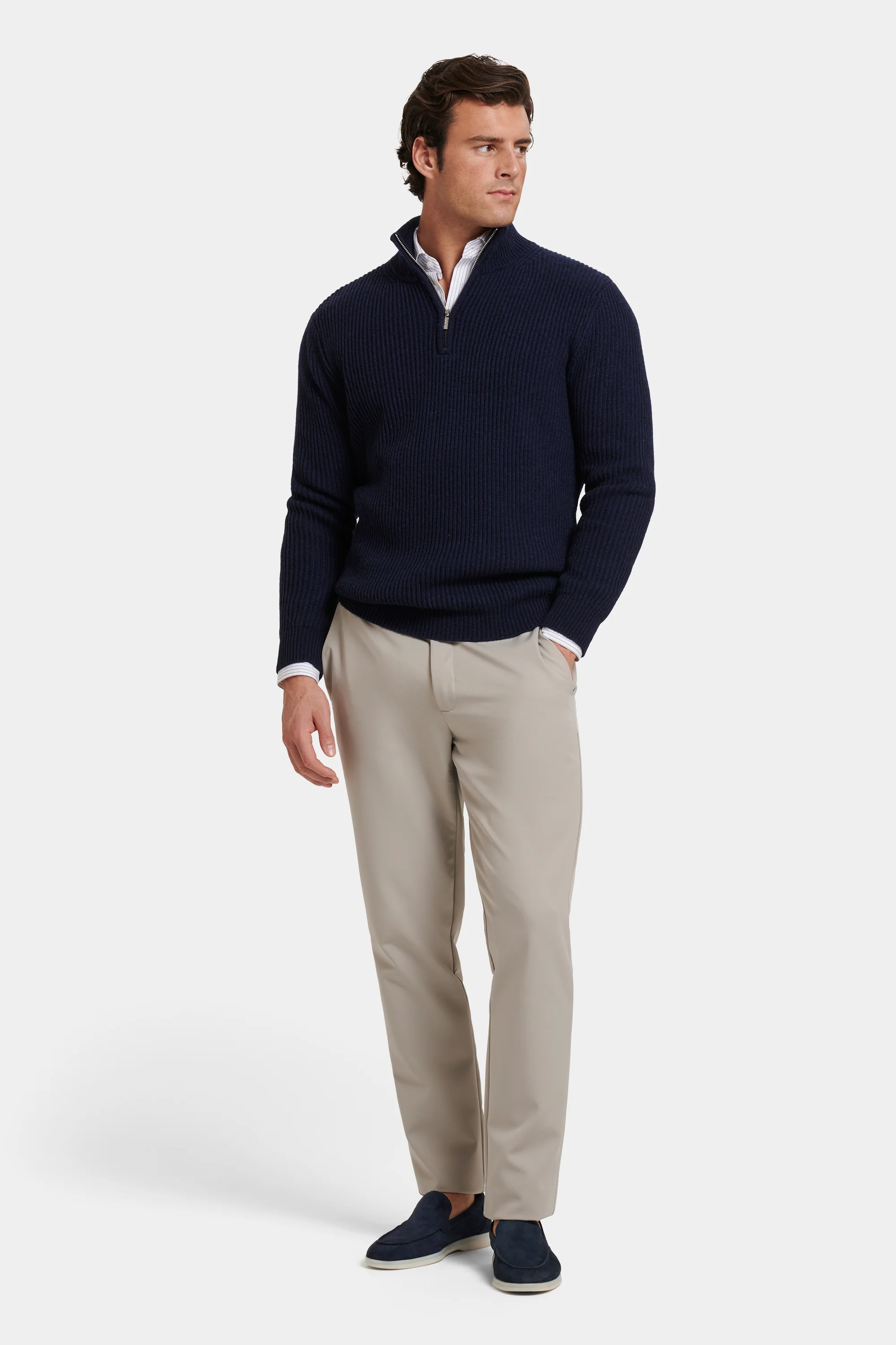 THE VICO QUARTER ZIP SWEATER - Image 4