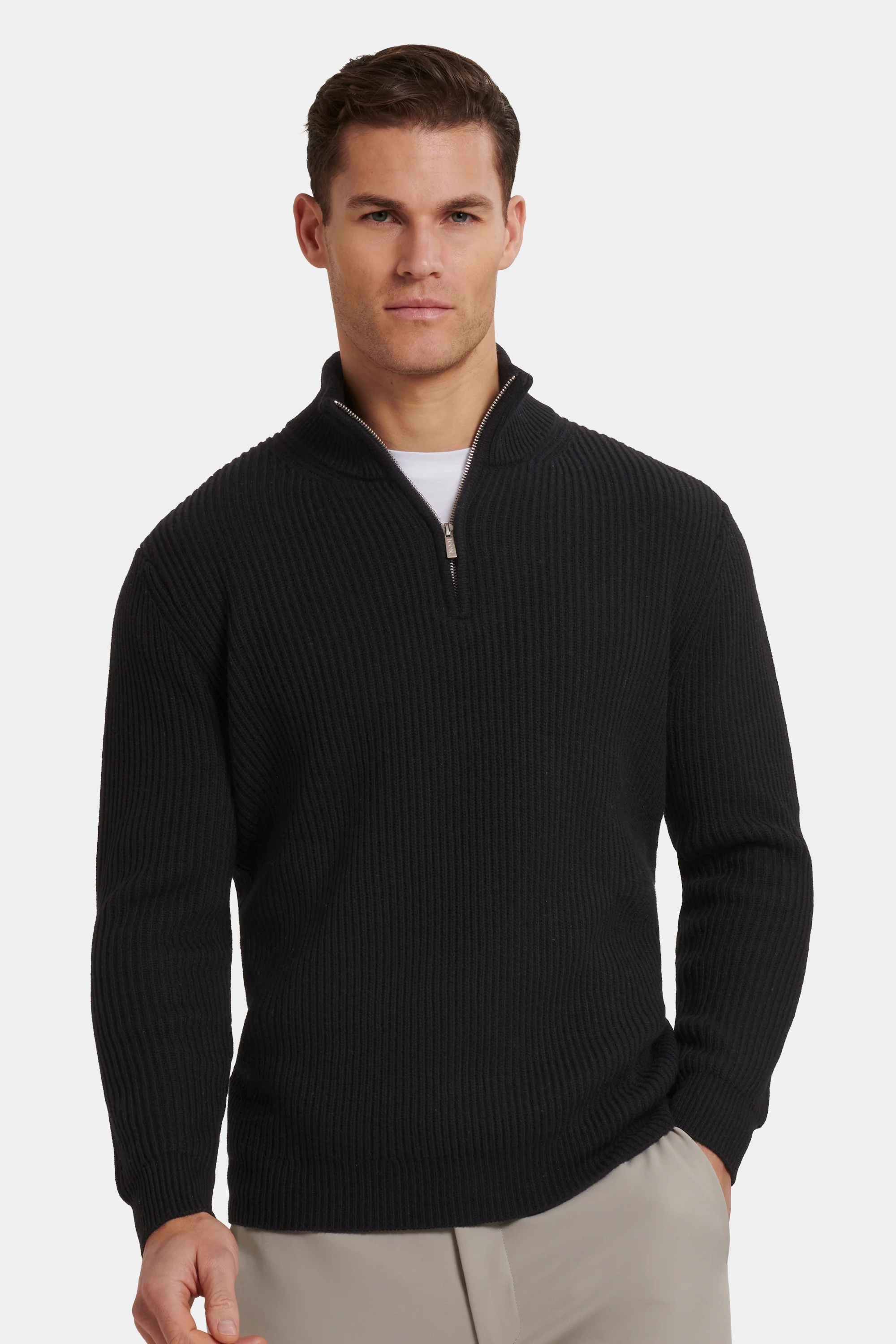 THE VICO QUARTER ZIP SWEATER - Image 9