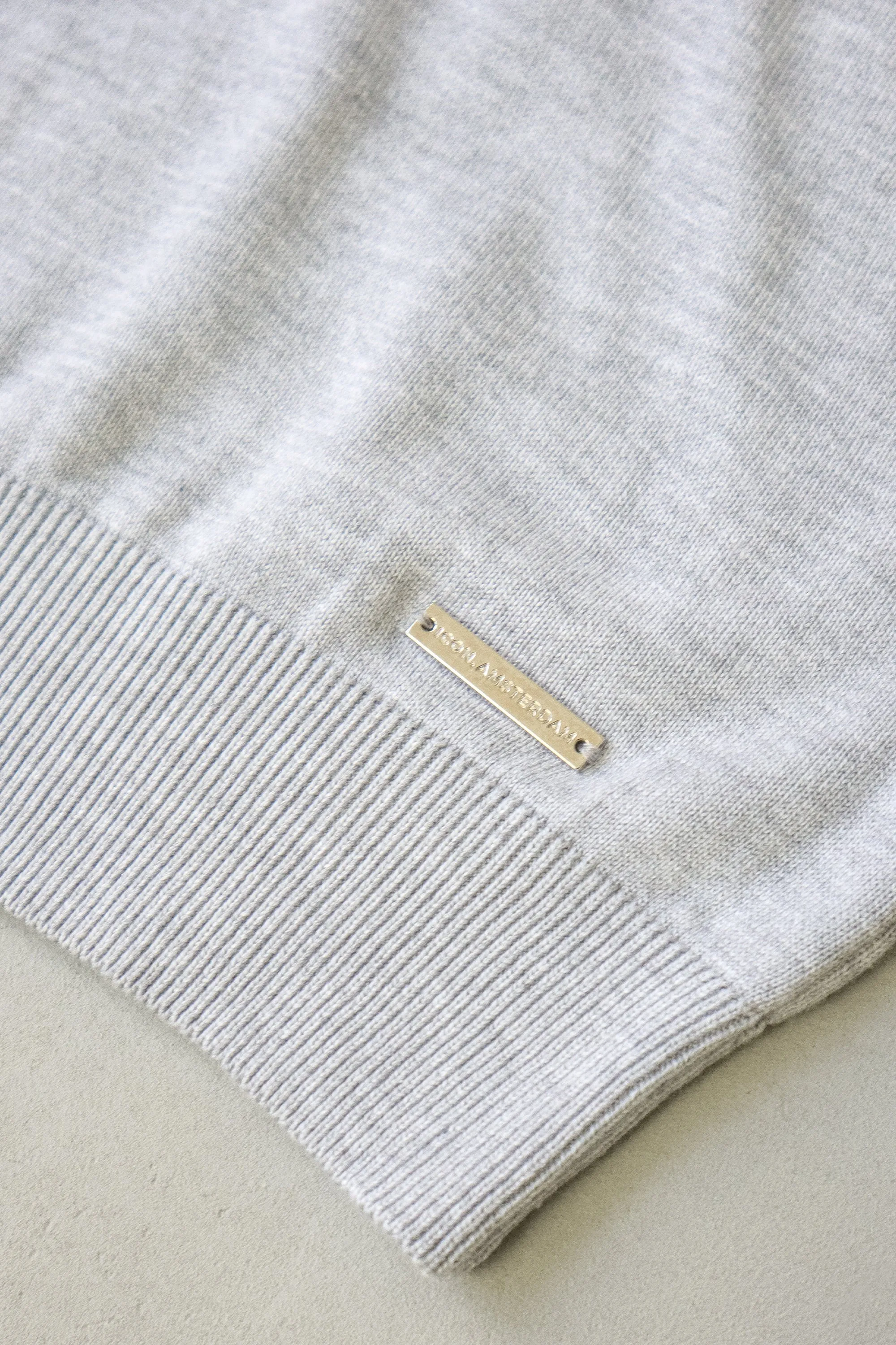 THE VIDA - LONGSLEEVE POLO - GREY - Image 12