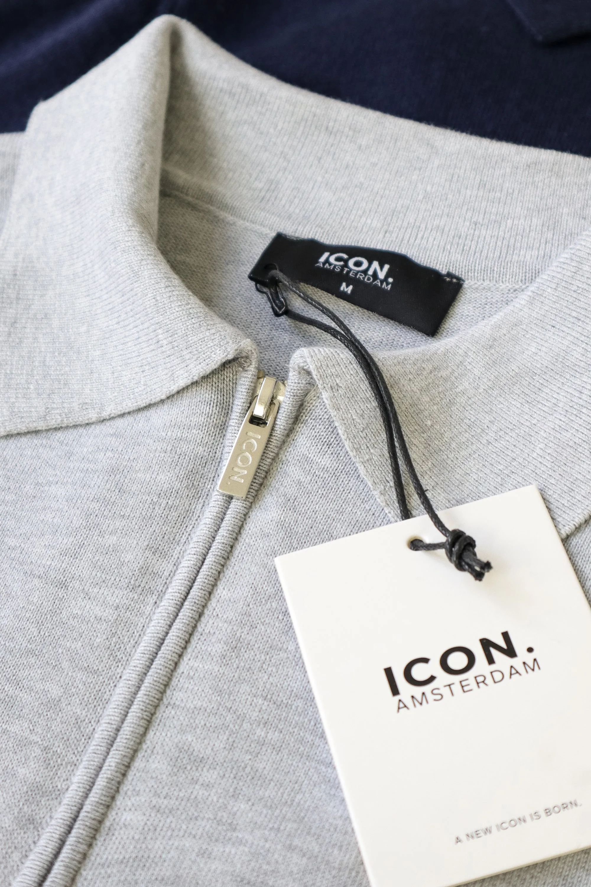 THE VIDA - LONGSLEEVE POLO - GREY - Image 14